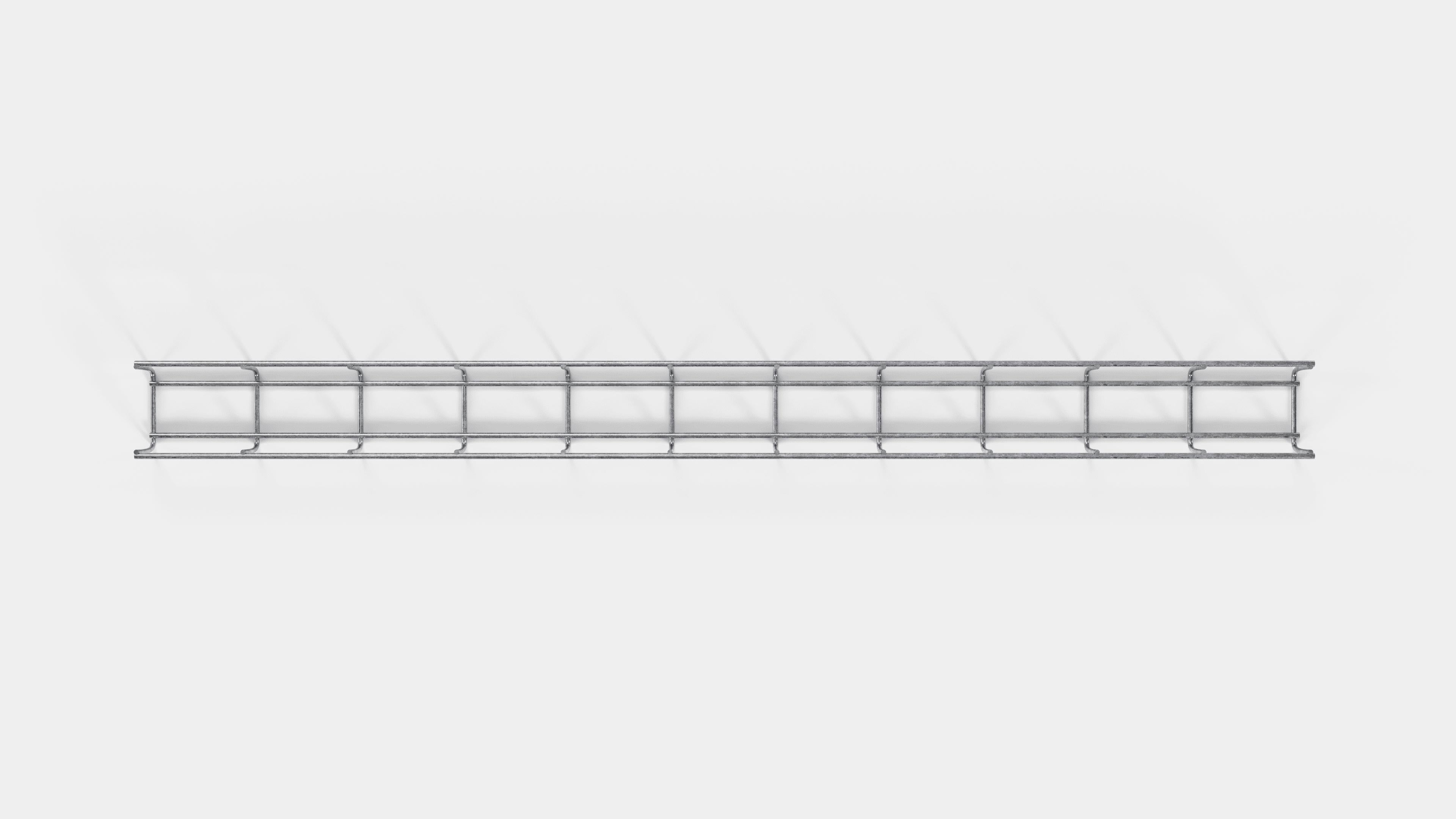Trellis højde 110 cm, dybde 5 cm, maskestørrelse 5 x 10 cm