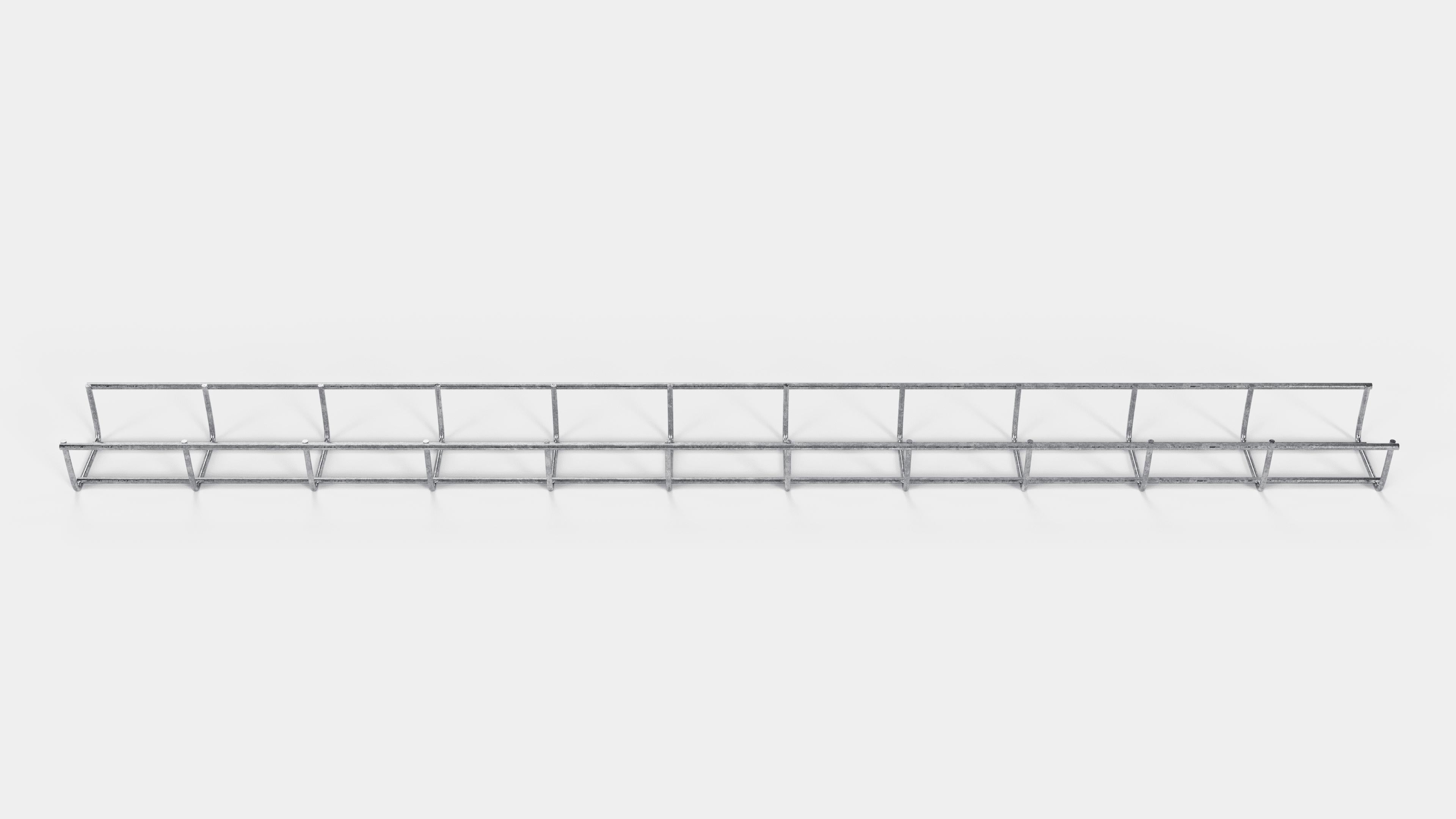 Trellis højde 110 cm, dybde 5 cm, maskestørrelse 5 x 10 cm