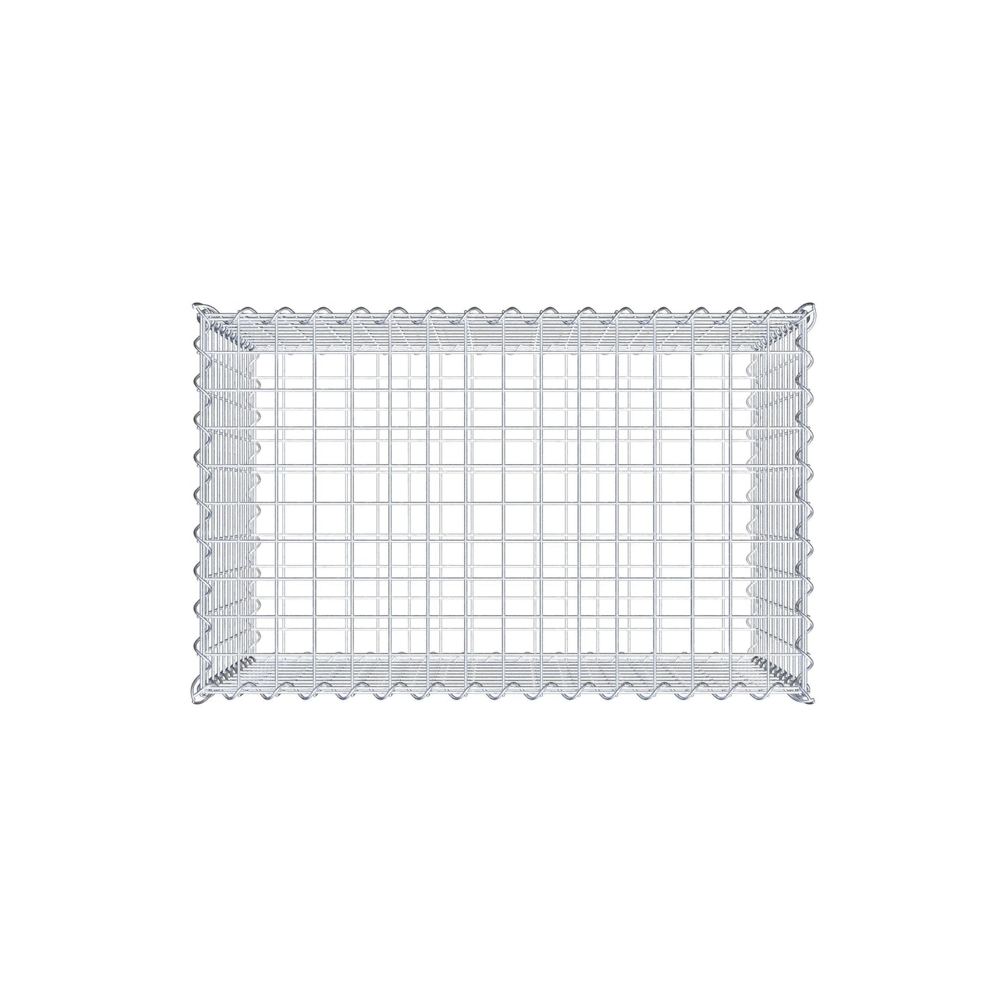 Schanskorf 80 cm x 50 cm x 50 cm (L x H x D), maaswijdte 5 cm x 5 cm, spiraal