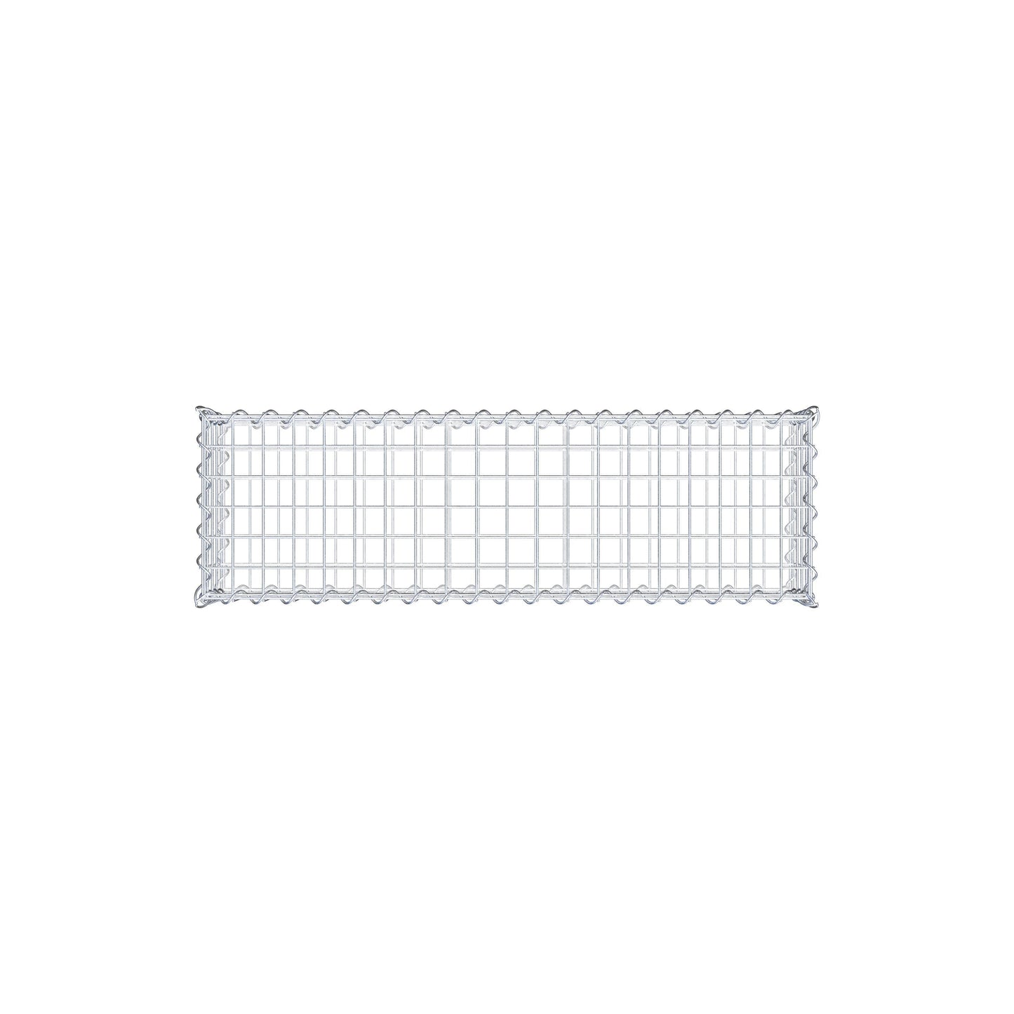 Gabion 100 cm x 20 cm x 30 cm (L x H x P), mailles 5 cm x 5 cm, spirale