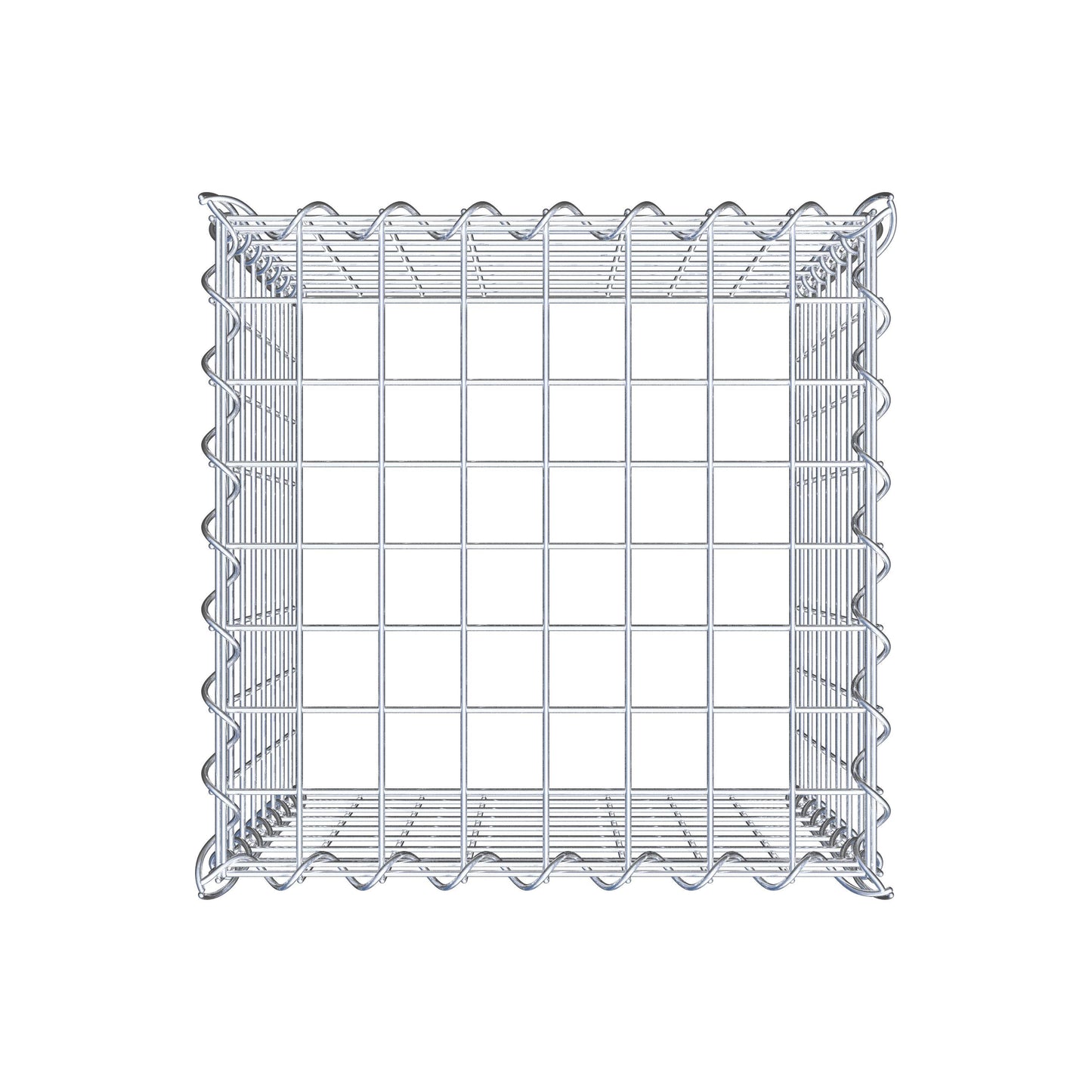 Gavión adicional tipo 3 40 cm x 40 cm x 40 cm (L x A x P), malla 5 cm x 5 cm, espiral