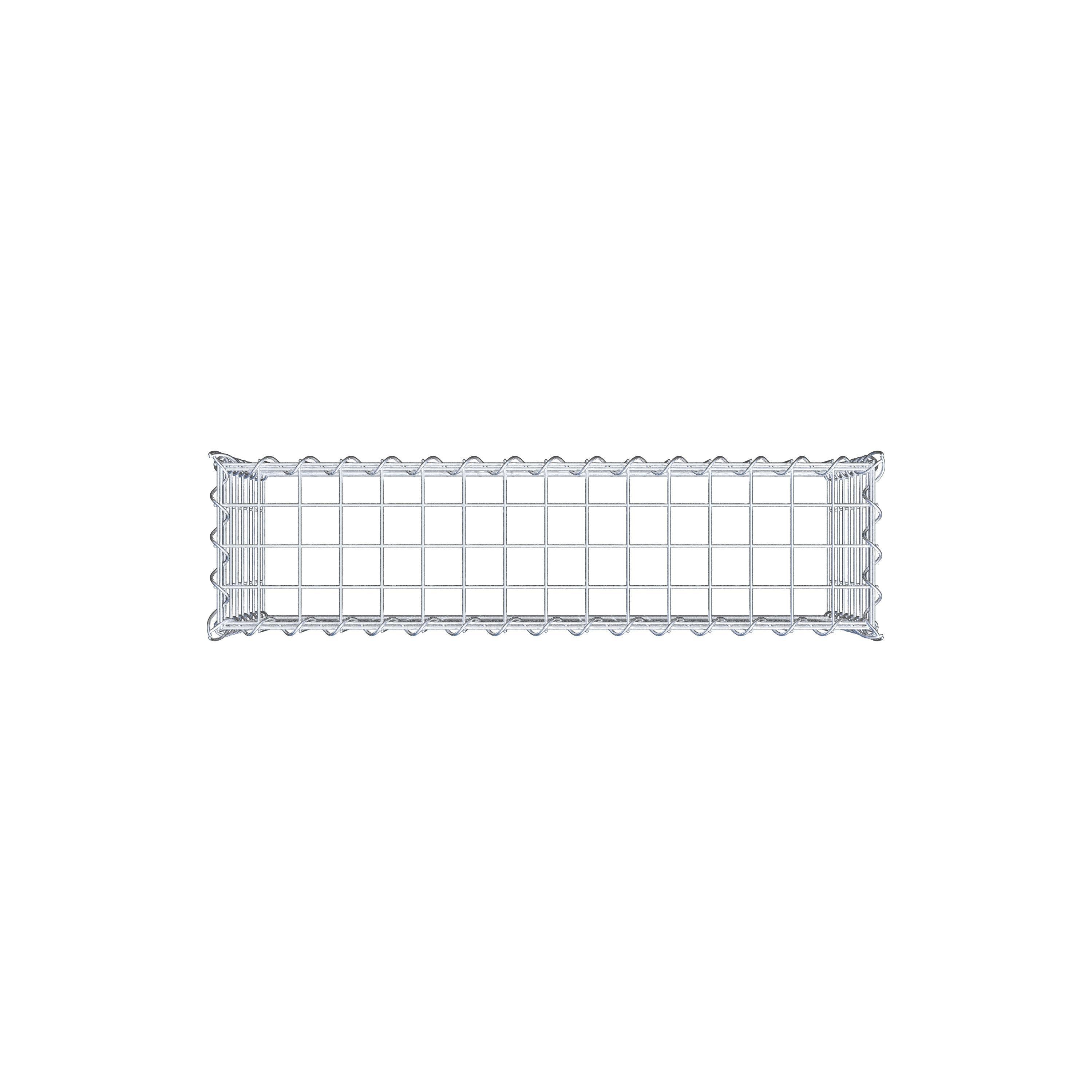 Gabião Tipo 3 80 cm x 40 cm x 20 cm (C x A x P), malhagem 5 cm x 5 cm, espiral