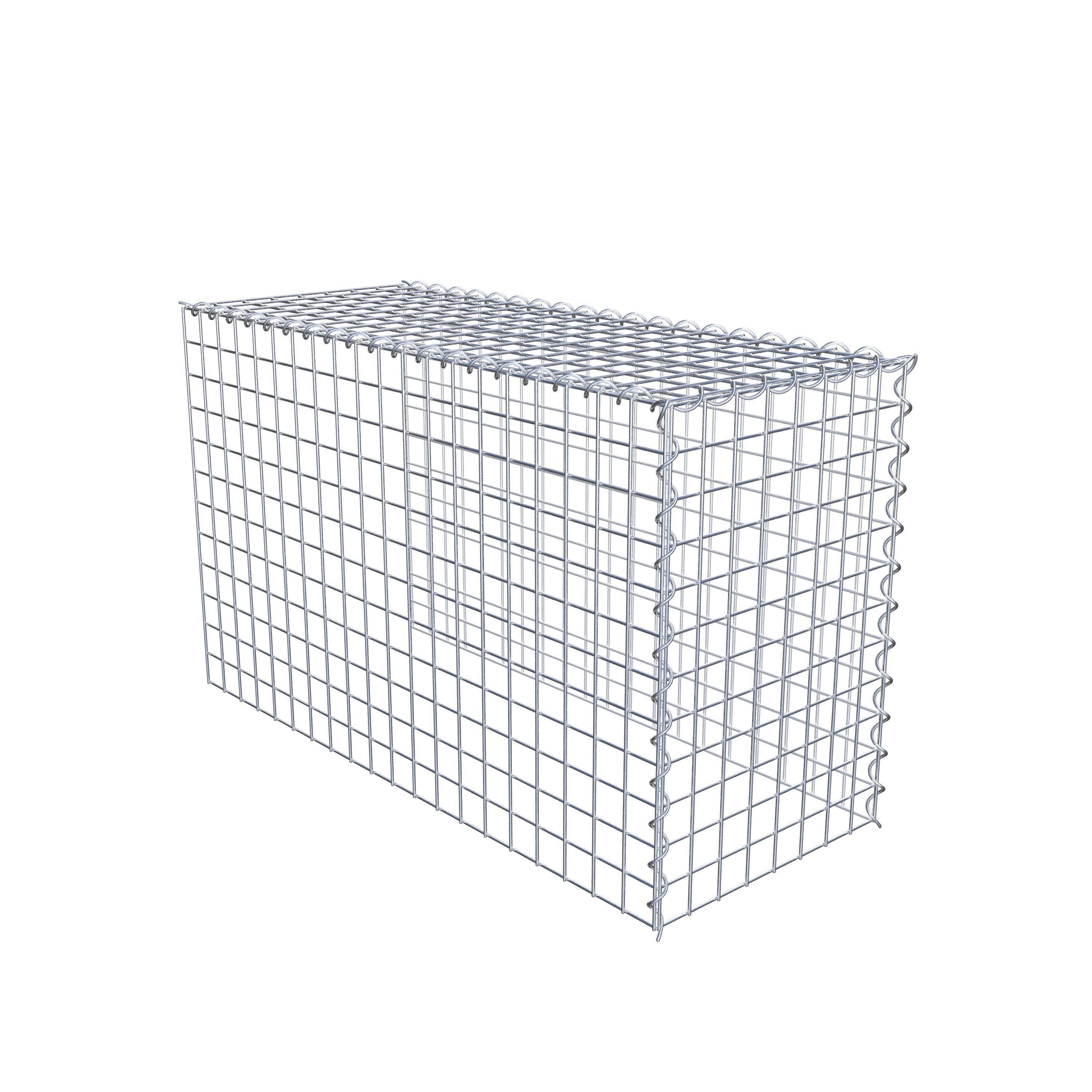 Extra gabion typ 4 100 cm x 60 cm x 40 cm (L x H x D), maskstorlek 5 cm x 5 cm, spiral