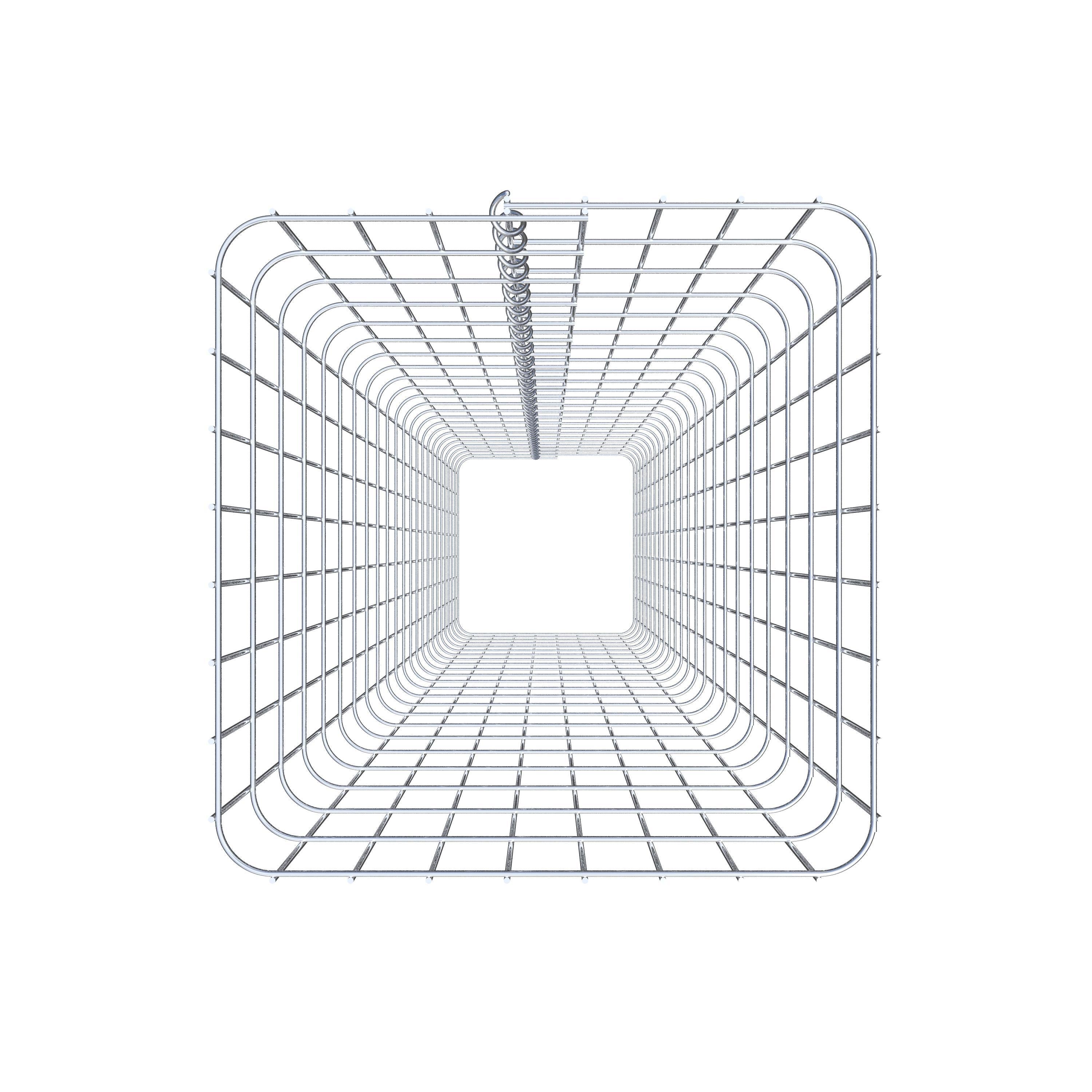 Gabion column square 42 cm x 42 cm, 230 cm high, MW 5 cm x 10 cm