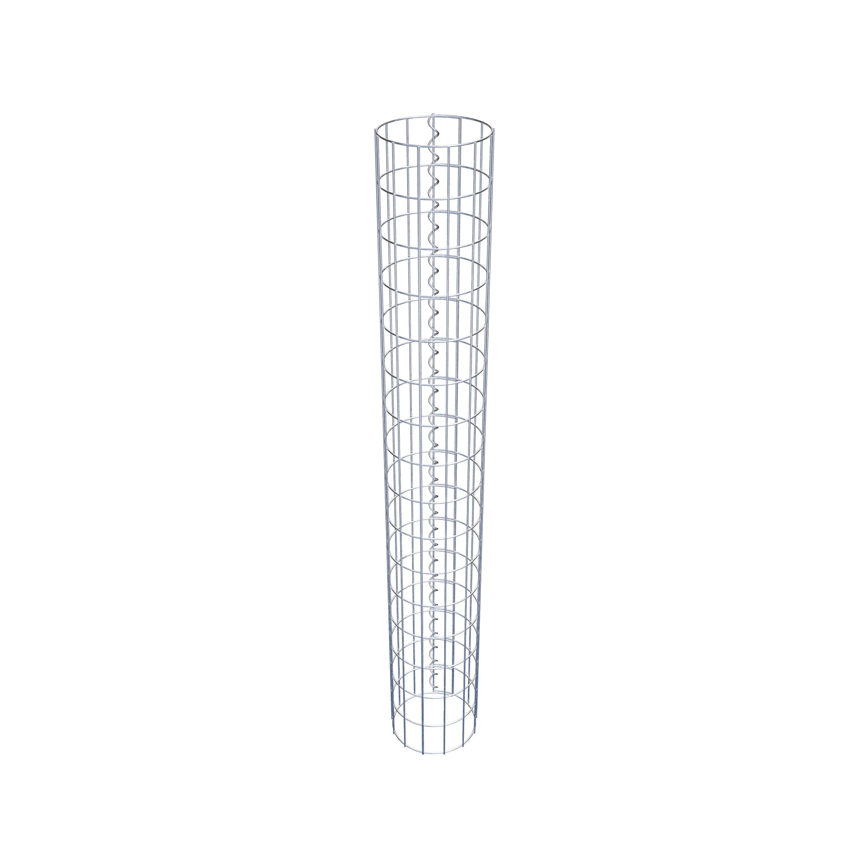 Gabion column diameter 22 cm, MW 5 x 10 cm round