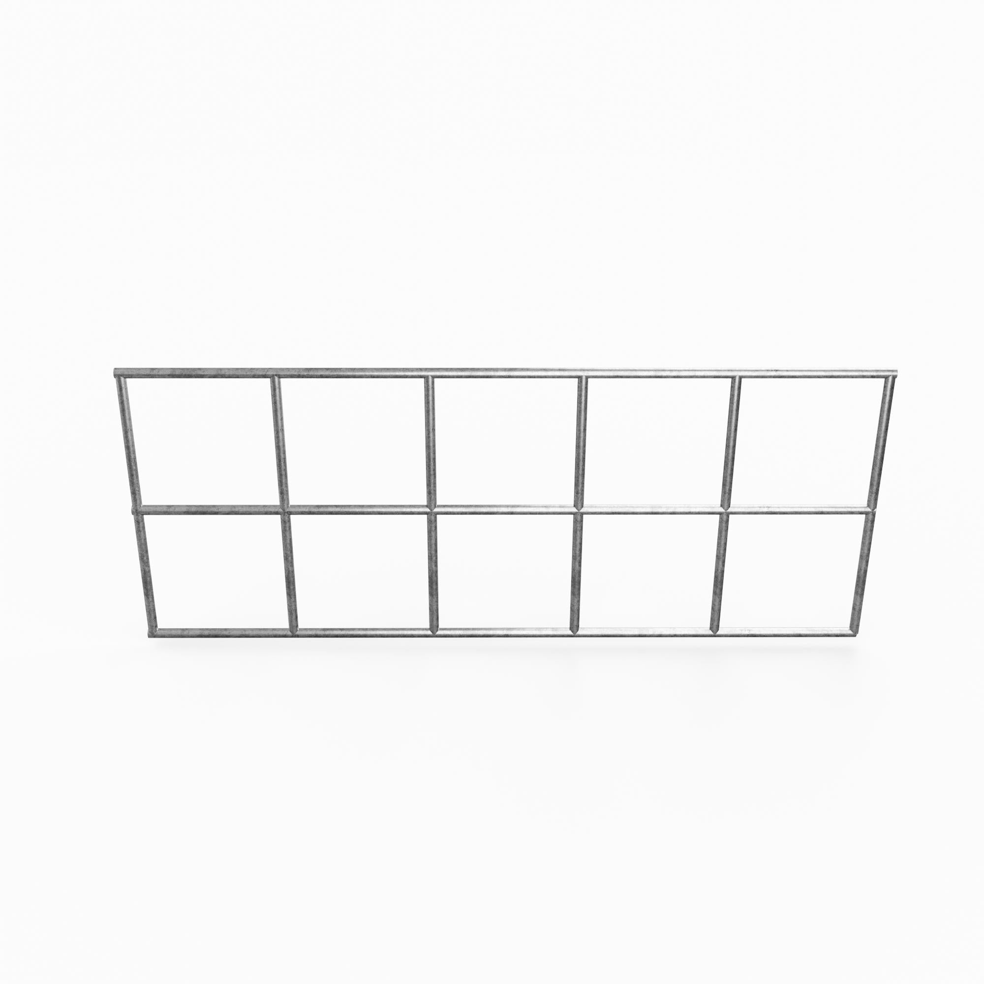 Grade 10 x 10 cm tamanho da malha
