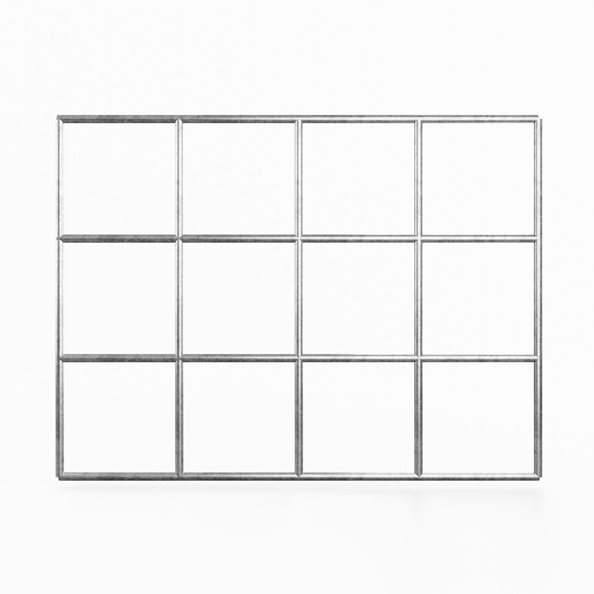 Grade 10 x 10 cm tamanho da malha