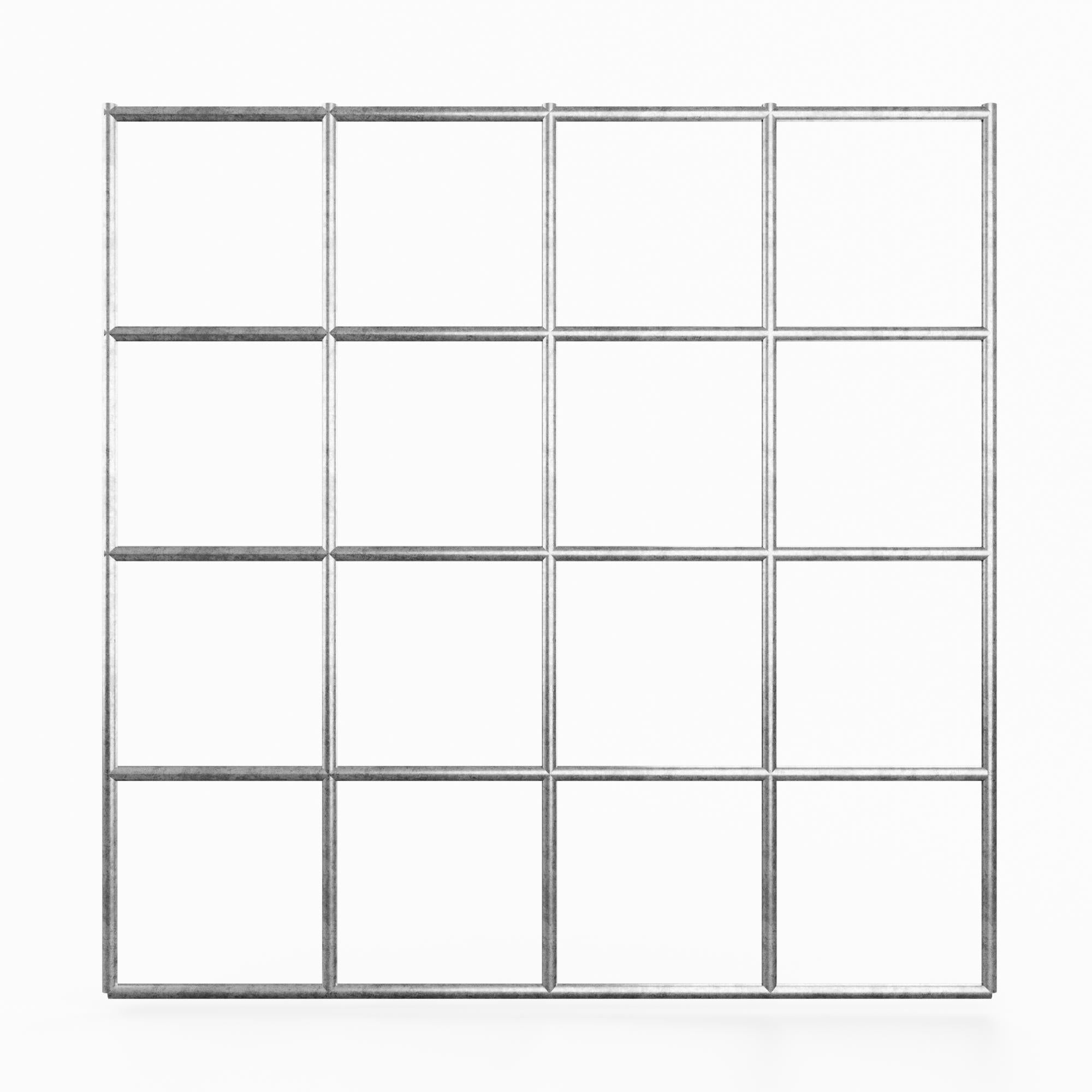Grade 10 x 10 cm tamanho da malha
