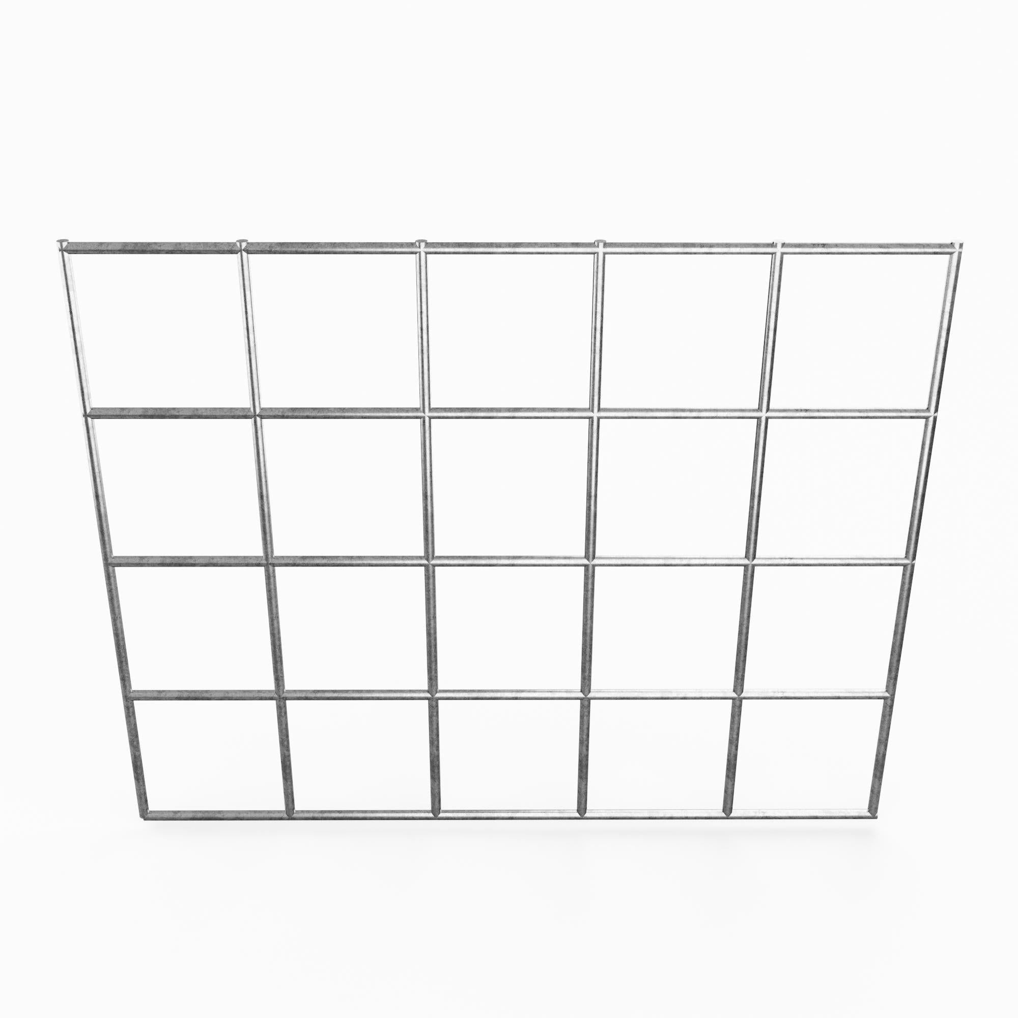 Grade 10 x 10 cm tamanho da malha
