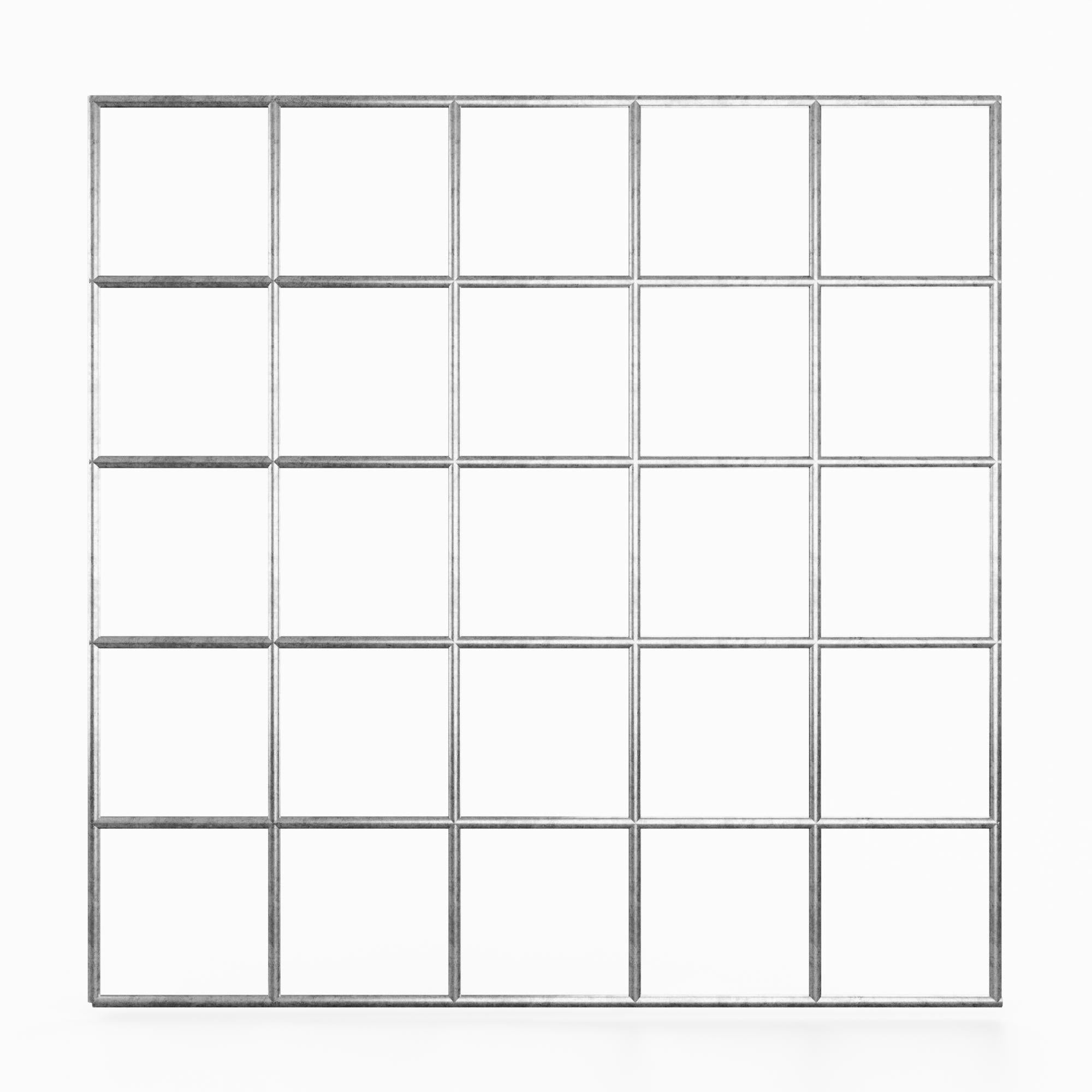 Grade 10 x 10 cm tamanho da malha