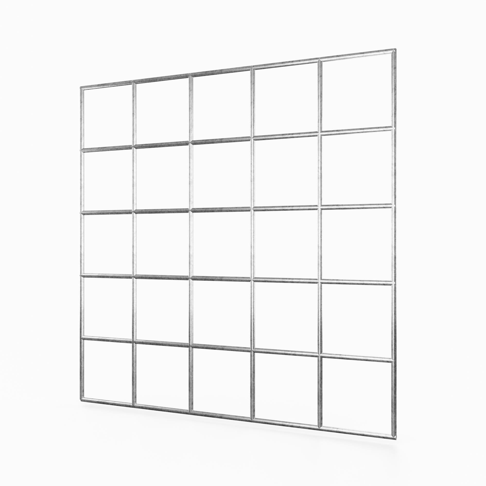 Grade 10 x 10 cm tamanho da malha