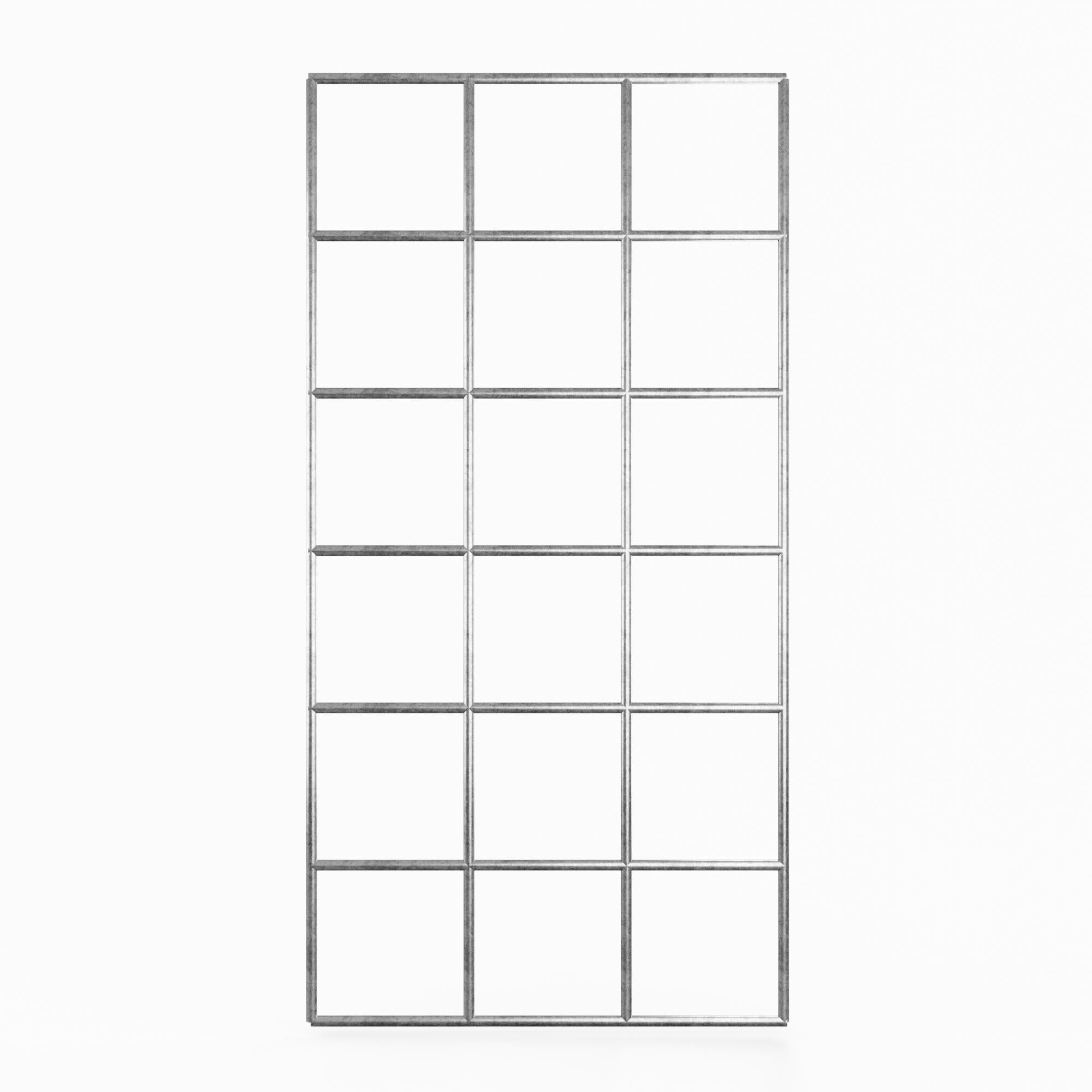 Grade 10 x 10 cm tamanho da malha