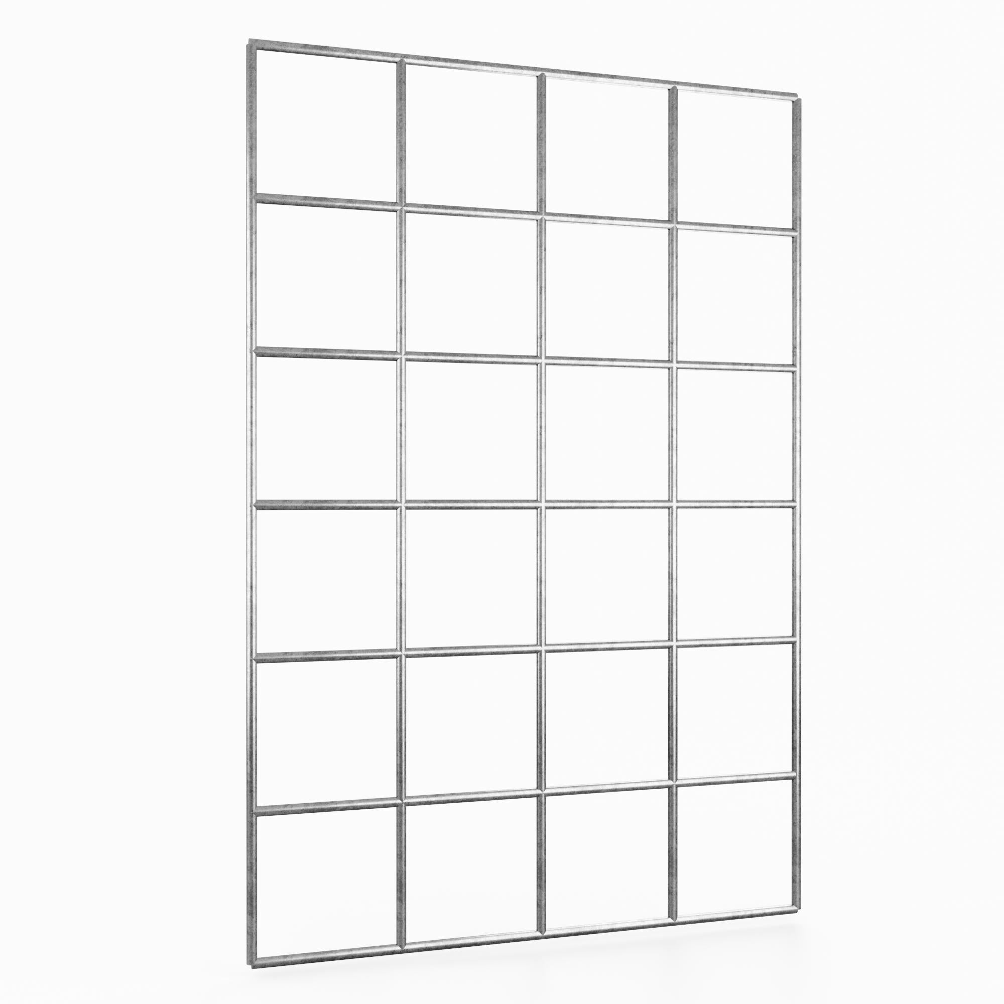 Grade 10 x 10 cm tamanho da malha