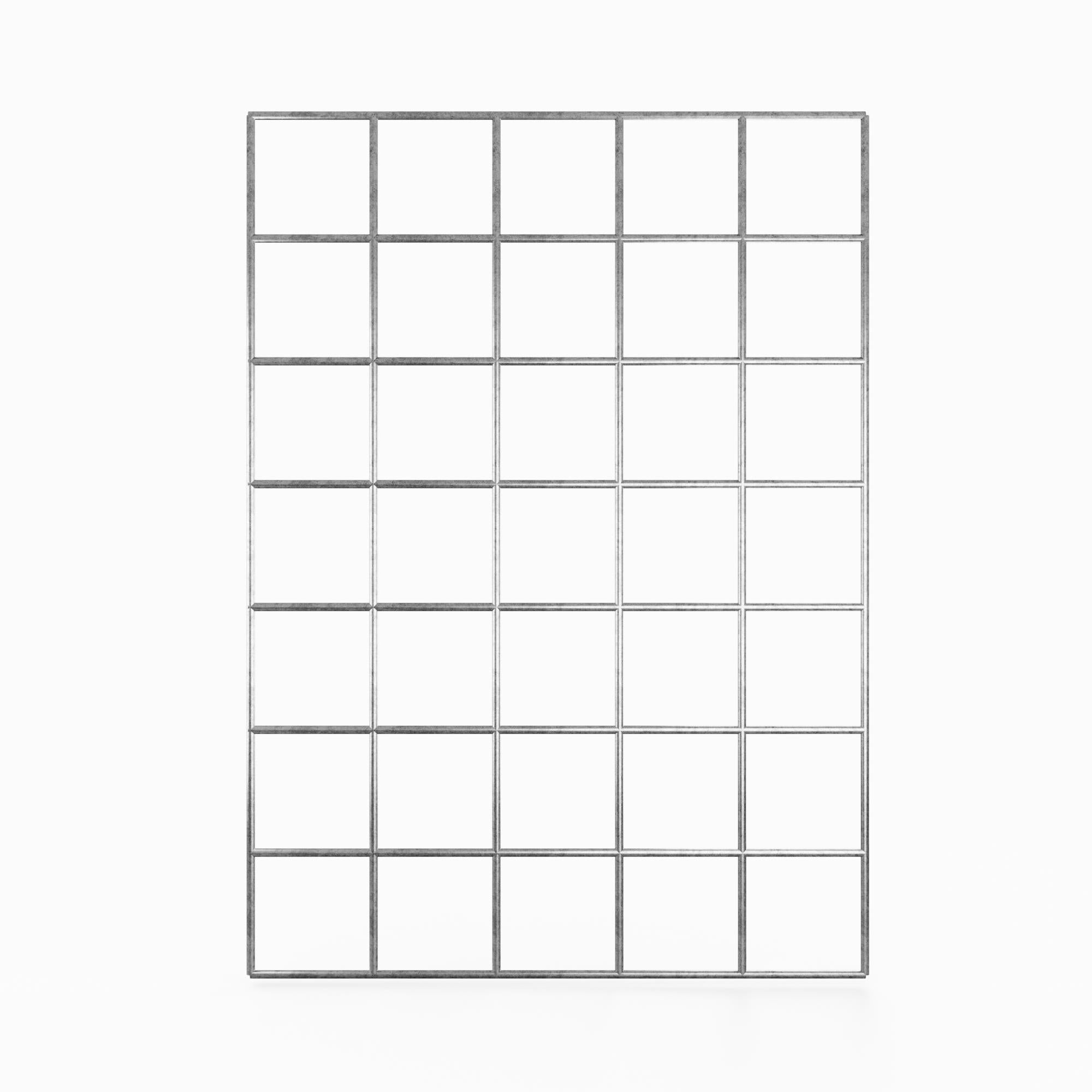 Grade 10 x 10 cm tamanho da malha