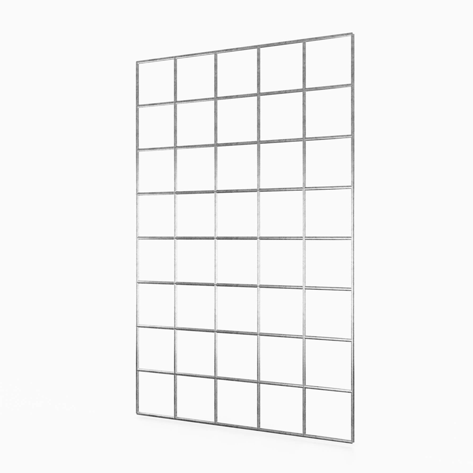 Grade 10 x 10 cm tamanho da malha