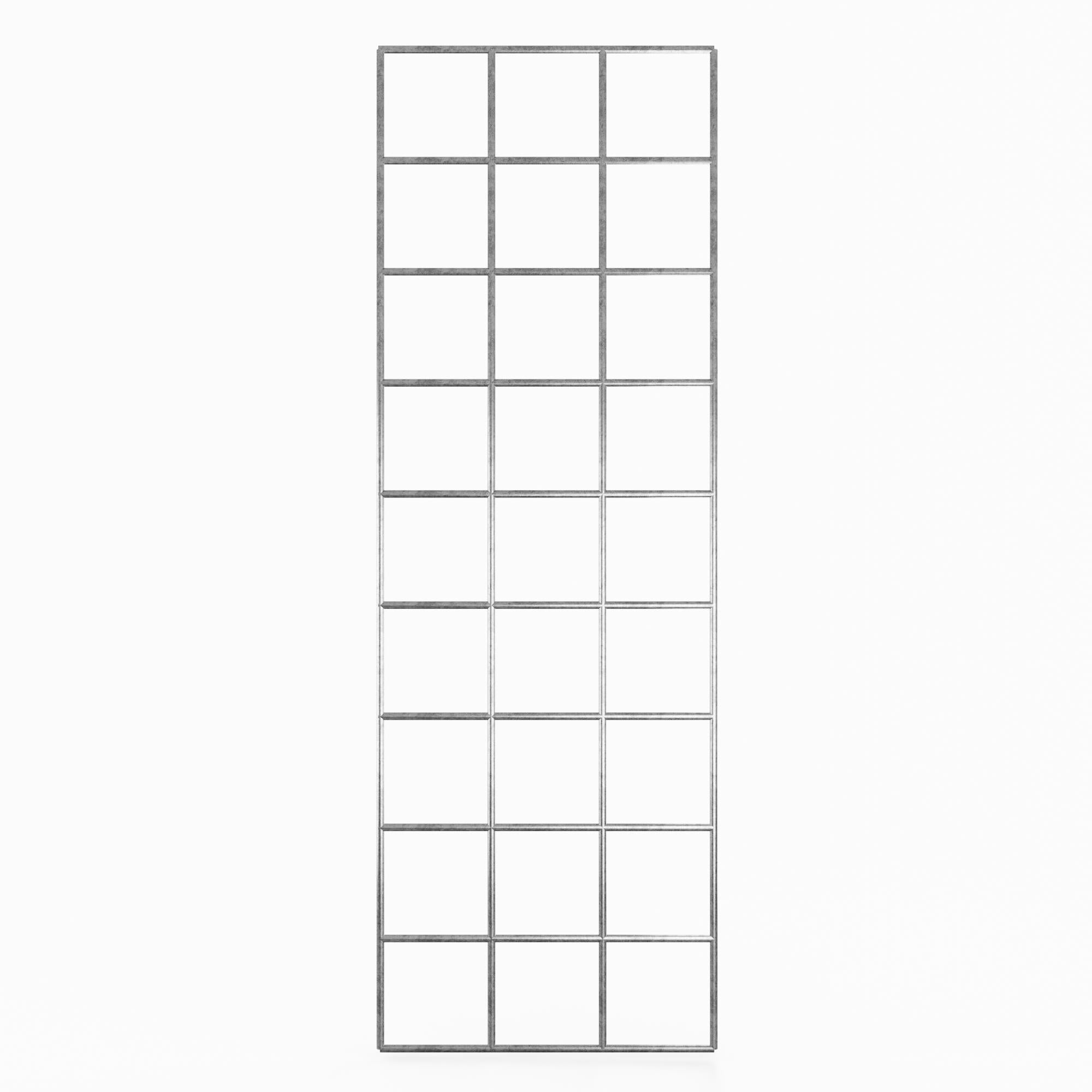 Grade 10 x 10 cm tamanho da malha