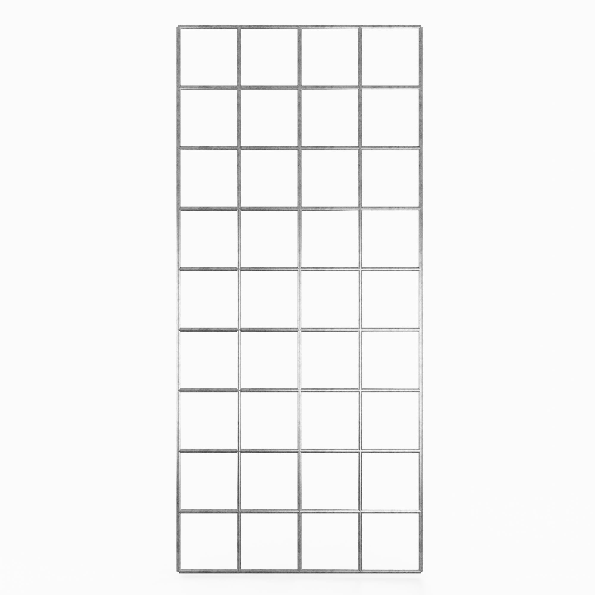 Grade 10 x 10 cm tamanho da malha