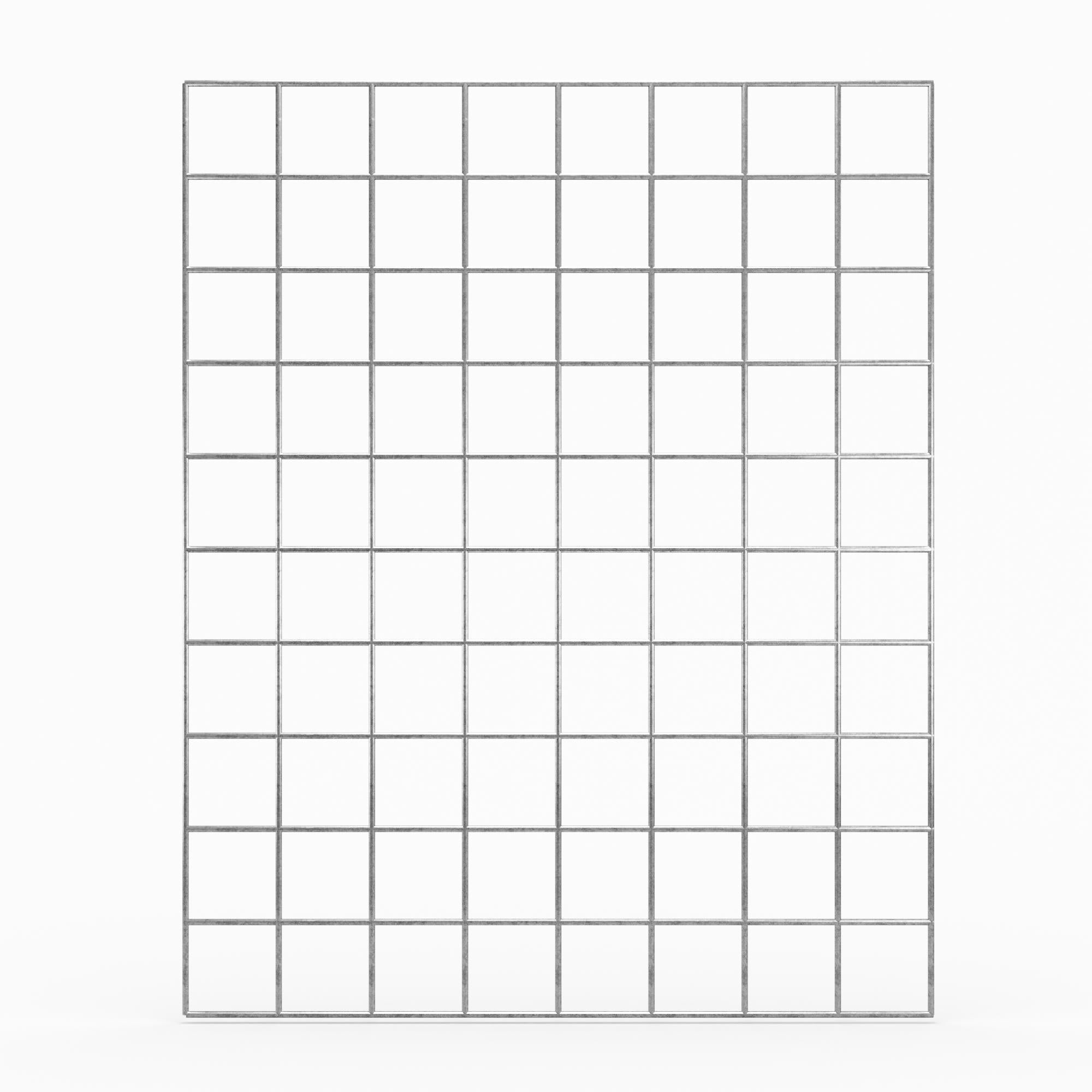 Grade 10 x 10 cm tamanho da malha