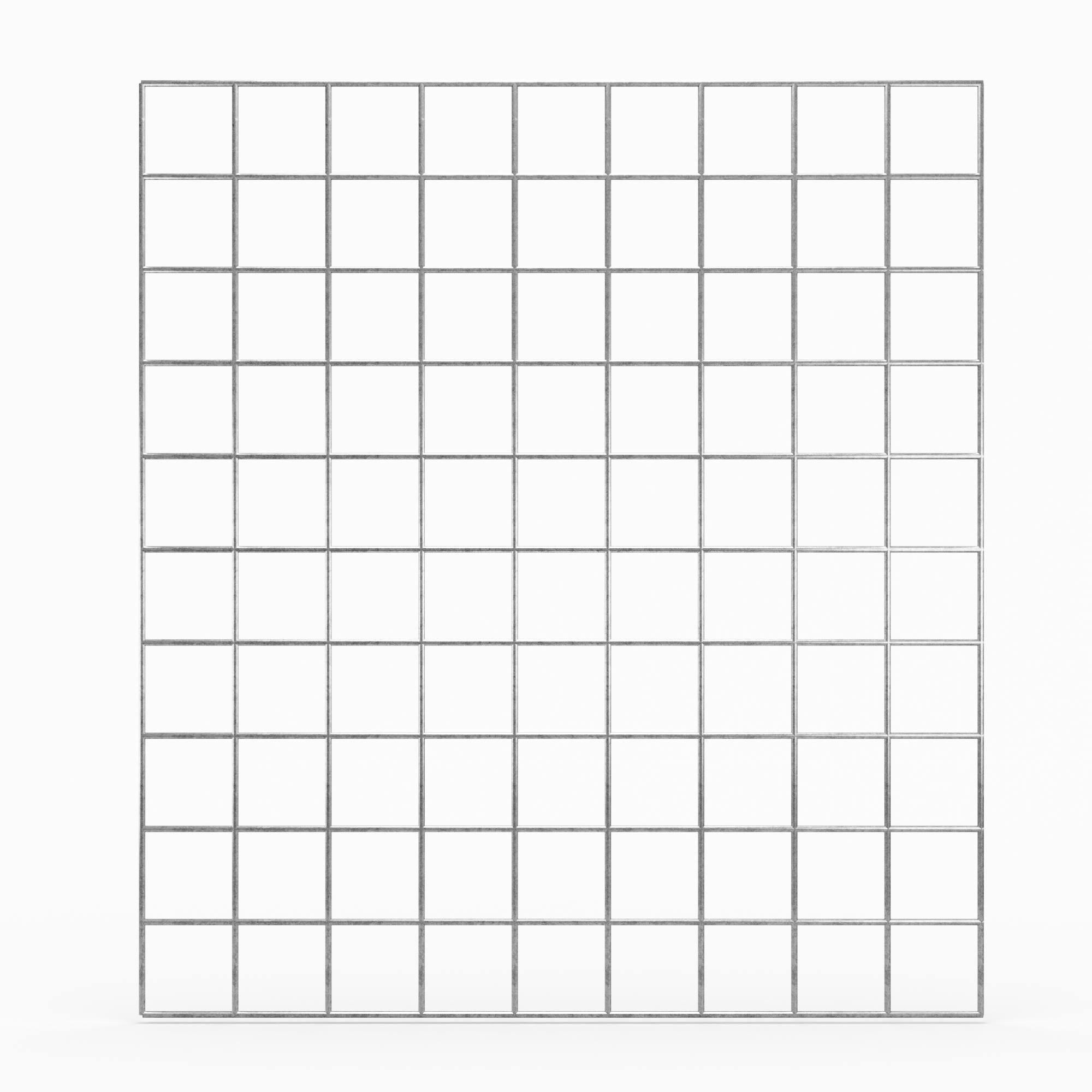 Grade 10 x 10 cm tamanho da malha