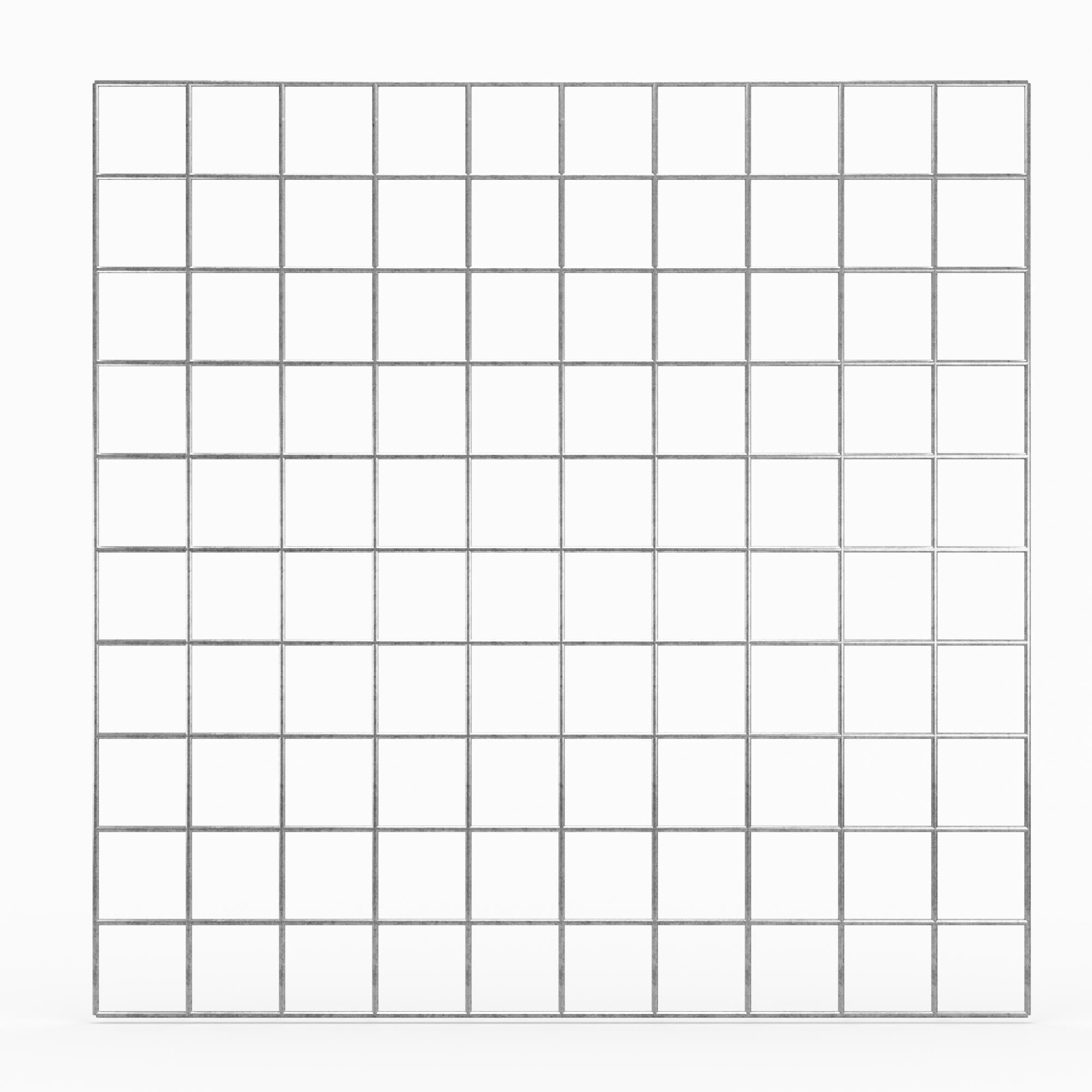 Grade 10 x 10 cm tamanho da malha