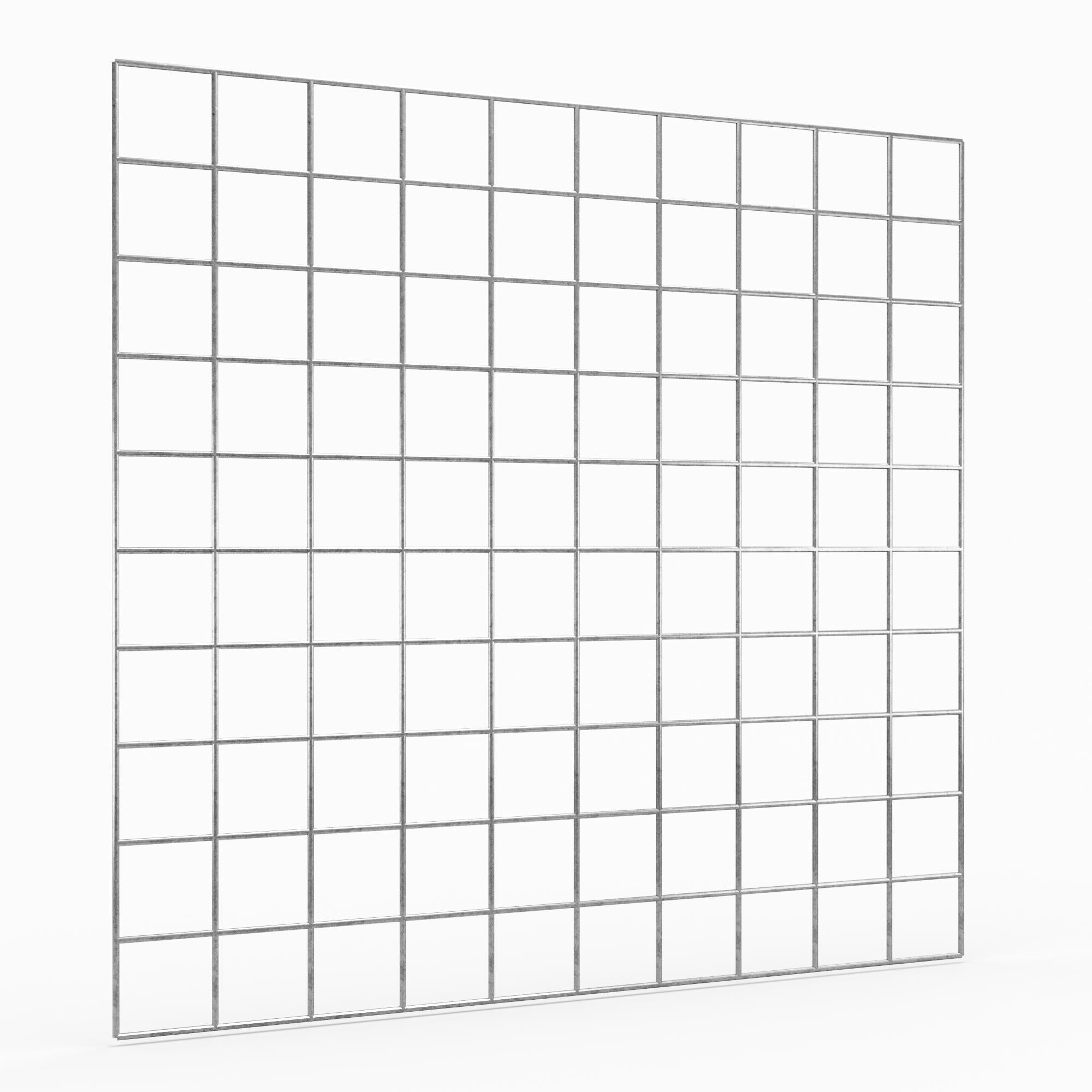 Grade 10 x 10 cm tamanho da malha
