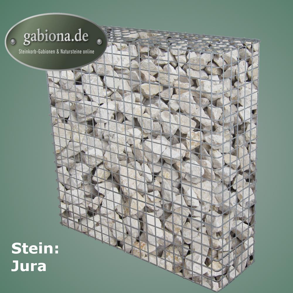 Gabião galvanizado a quente 102 cm x 102 cm x 32 cm, malhagem 5 cm x 5 cm, totalmente soldado