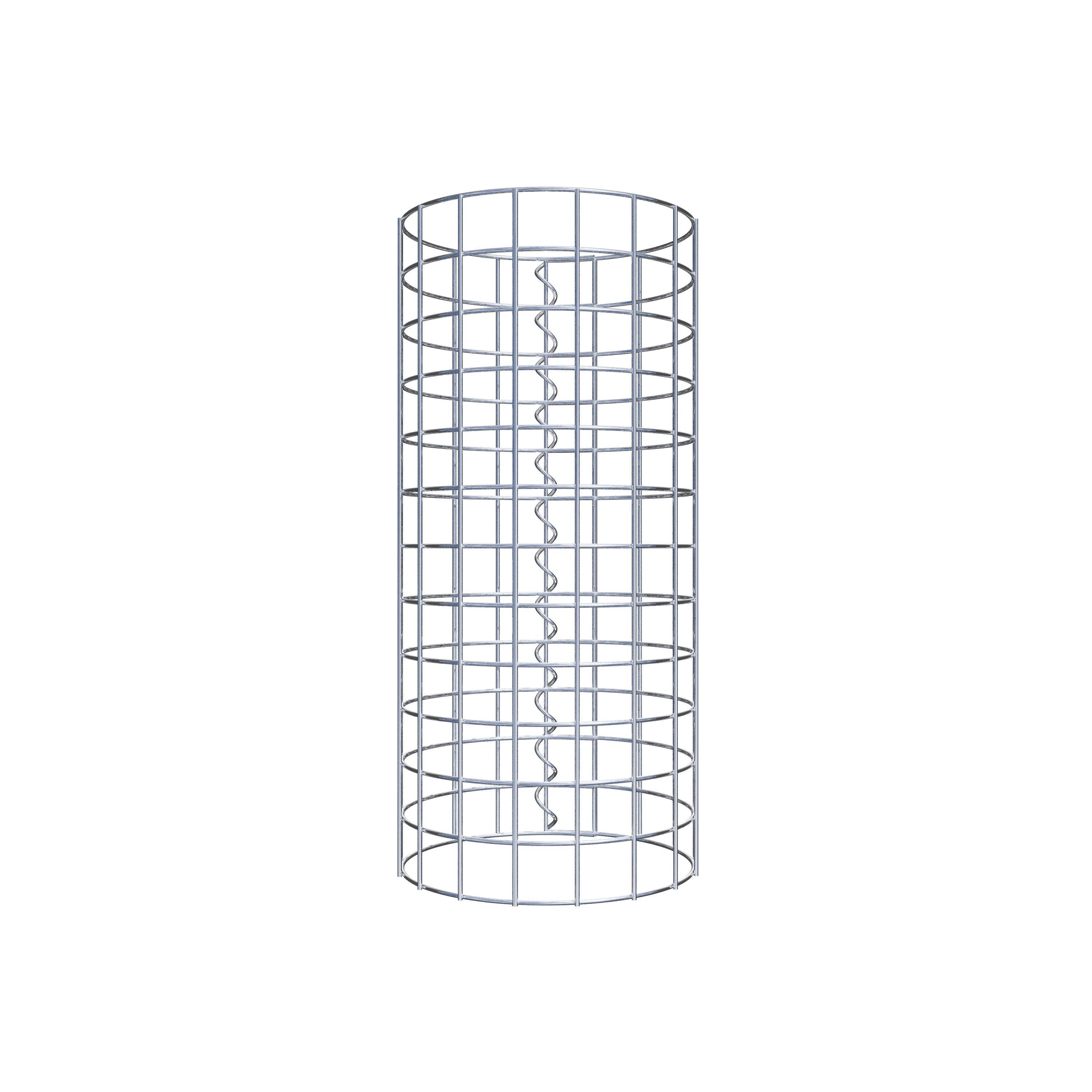 Colonna di gabbioni diametro 27 cm MW 5 x 5 cm rotonda