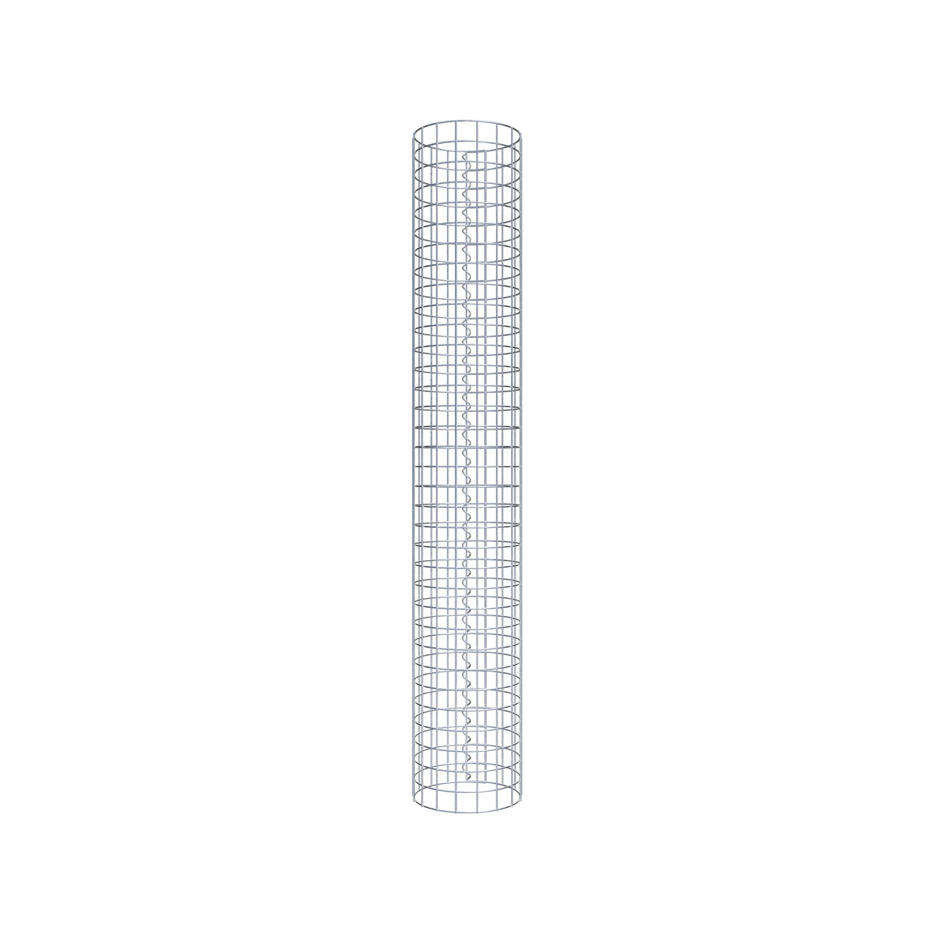Colonna di gabbioni diametro 27 cm MW 5 x 5 cm rotonda