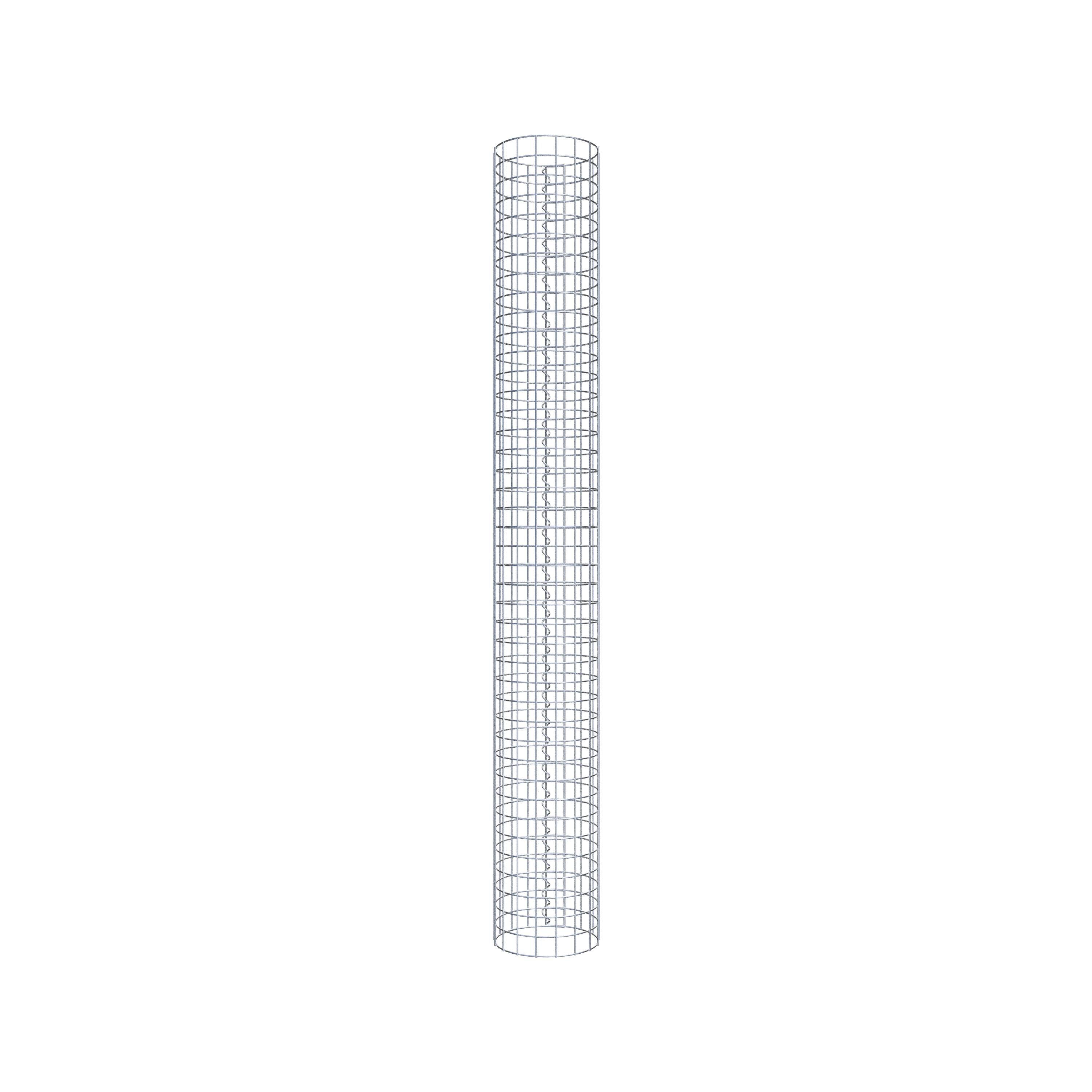 Colonna di gabbioni diametro 27 cm MW 5 x 5 cm rotonda