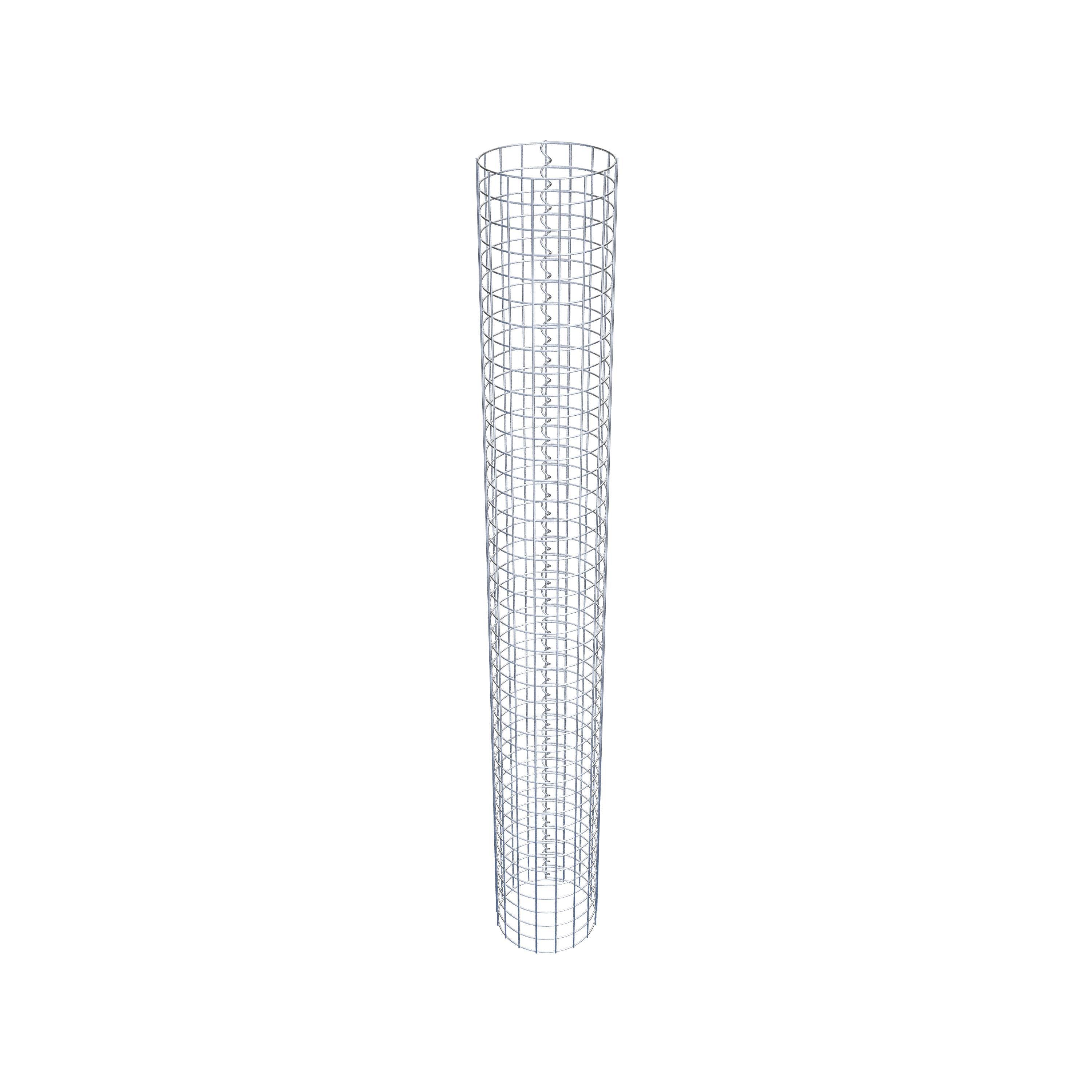 Colonna di gabbioni diametro 27 cm MW 5 x 5 cm rotonda