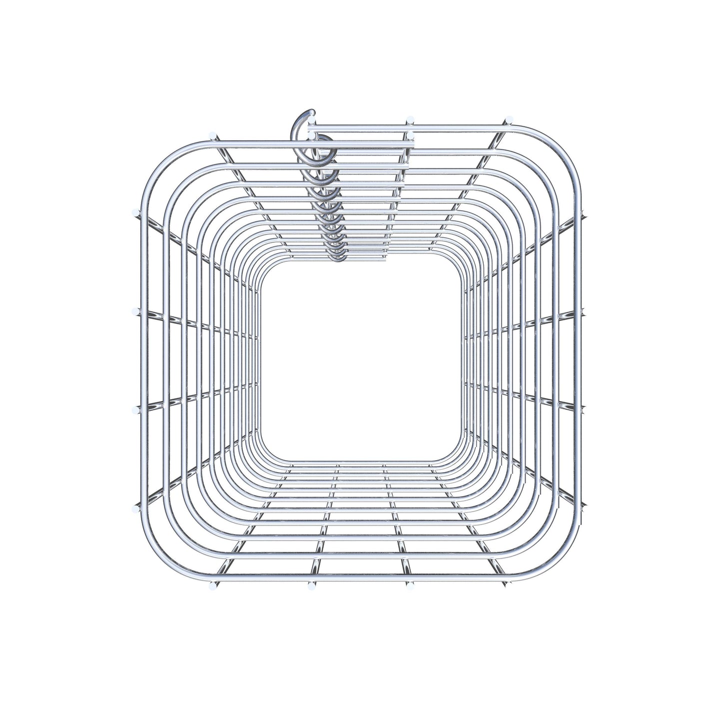 Columna de gaviones 22 x 22 cm MW 5 x 5 cm cuadrado