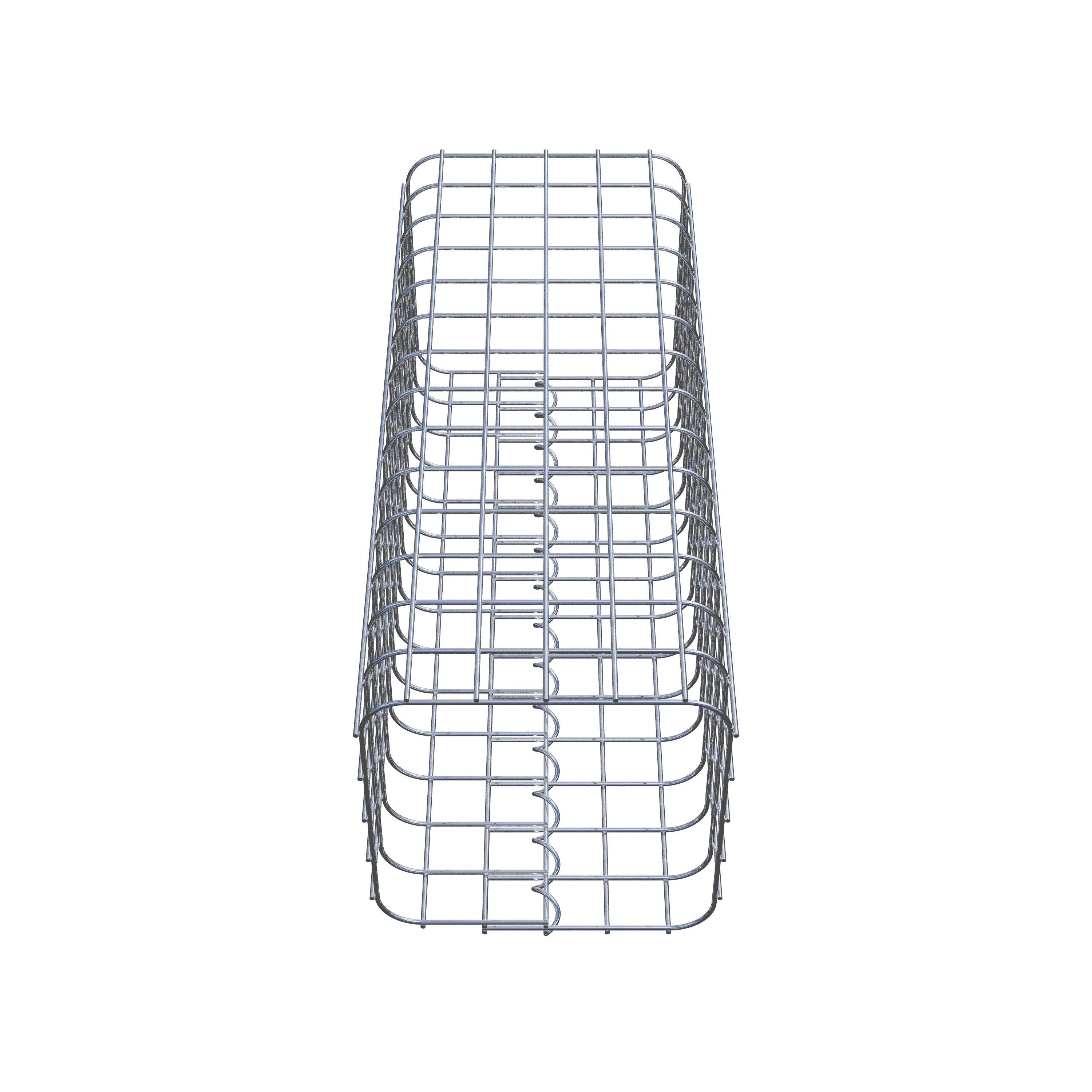 Colonne de gabion 27 x 27 cm MW 5 x 5 cm carré