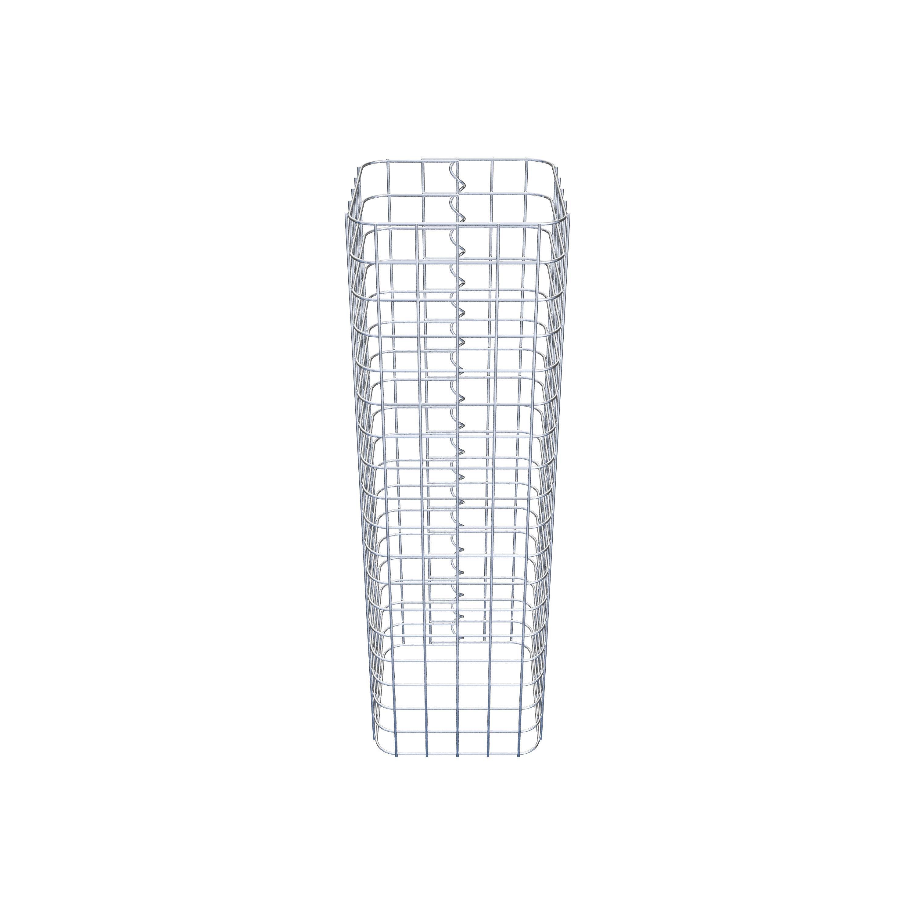 Colonne de gabion 27 x 27 cm MW 5 x 5 cm carré