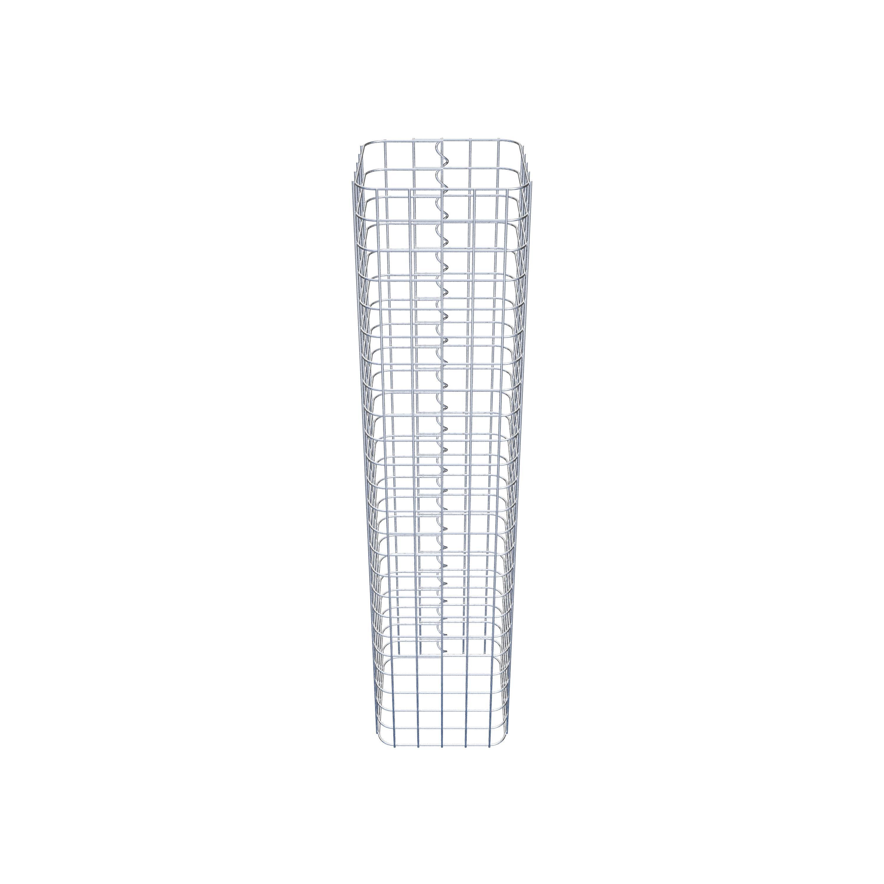 Colonne de gabion 27 x 27 cm MW 5 x 5 cm carré