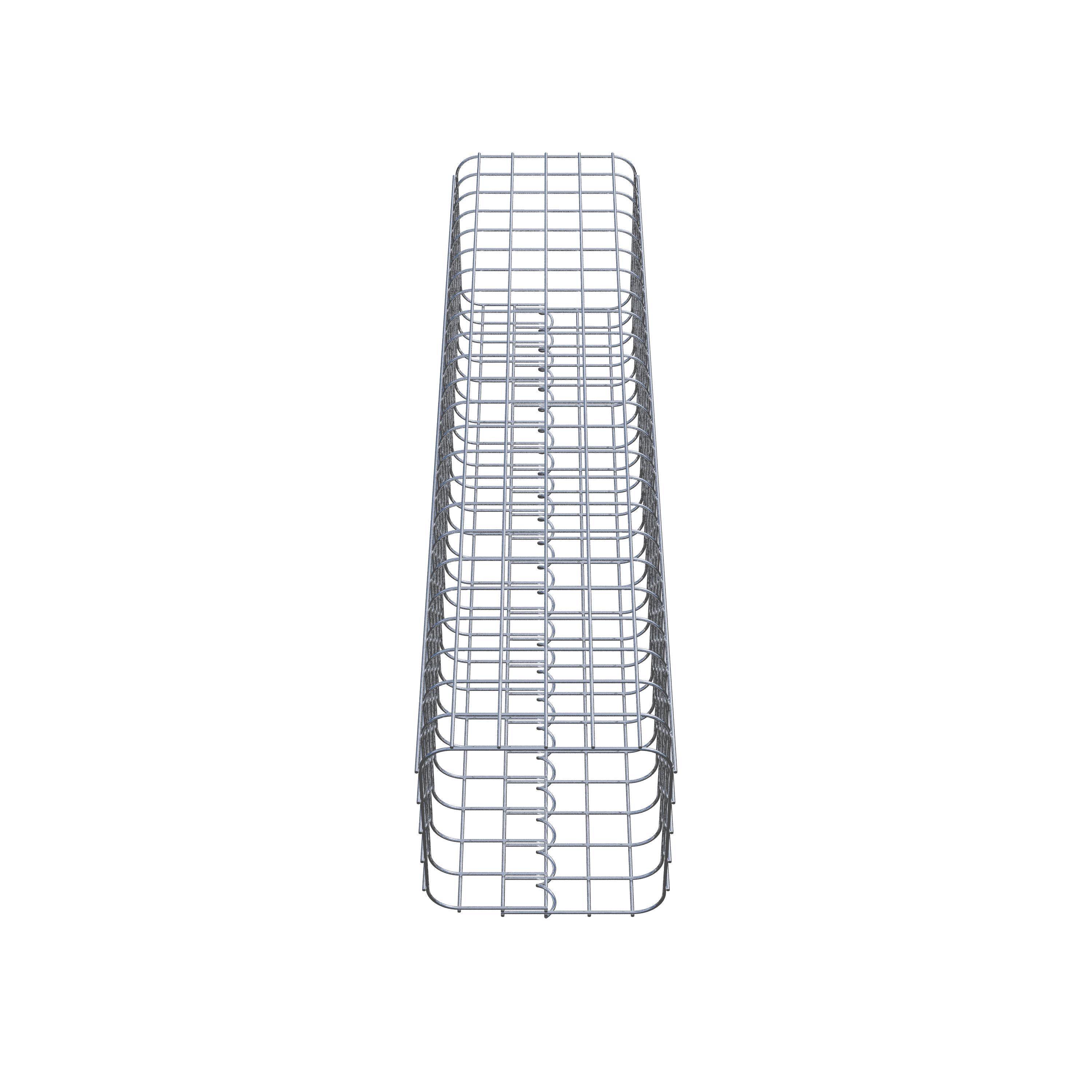 Colonne de gabion 27 x 27 cm MW 5 x 5 cm carré