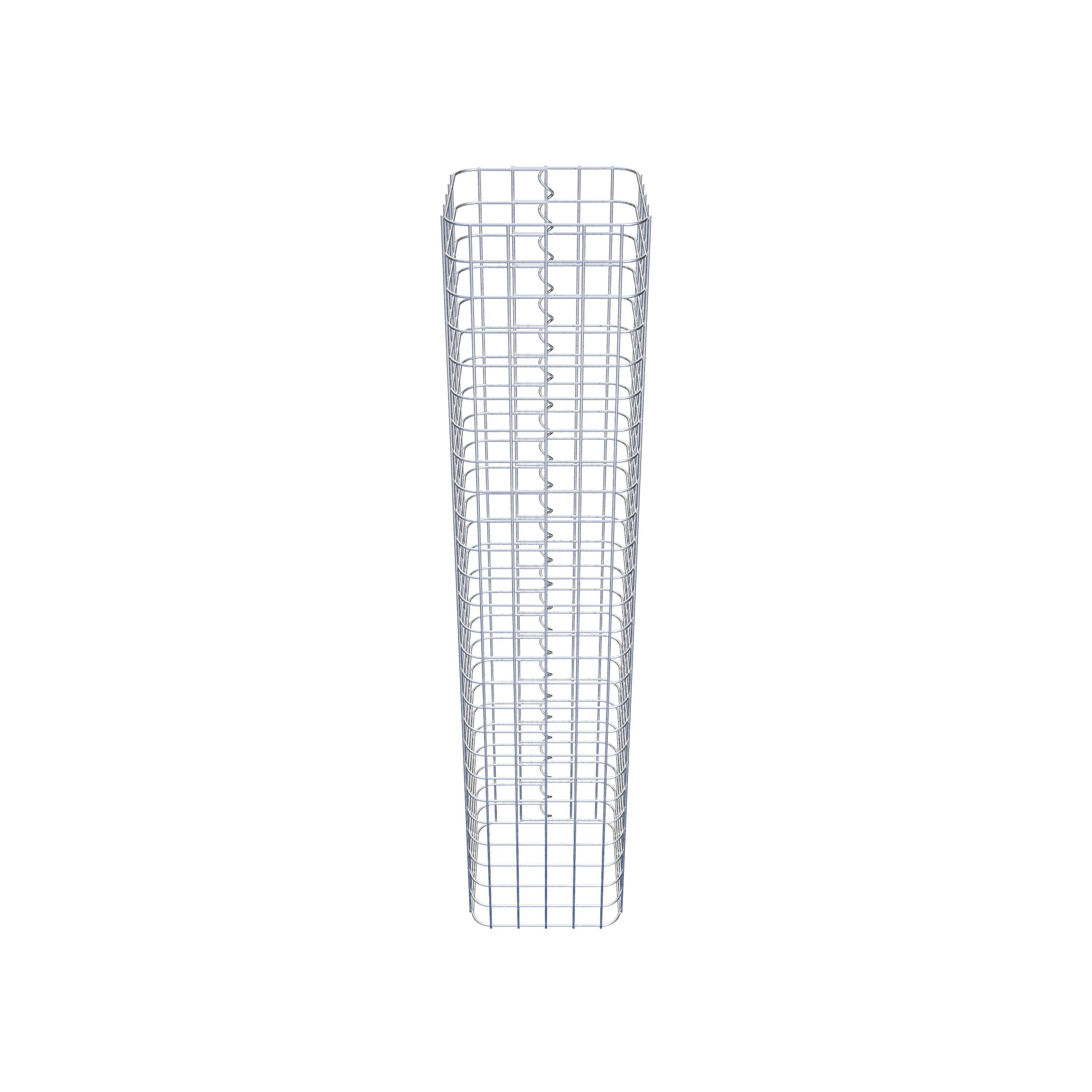 Colonne de gabion 27 x 27 cm MW 5 x 5 cm carré