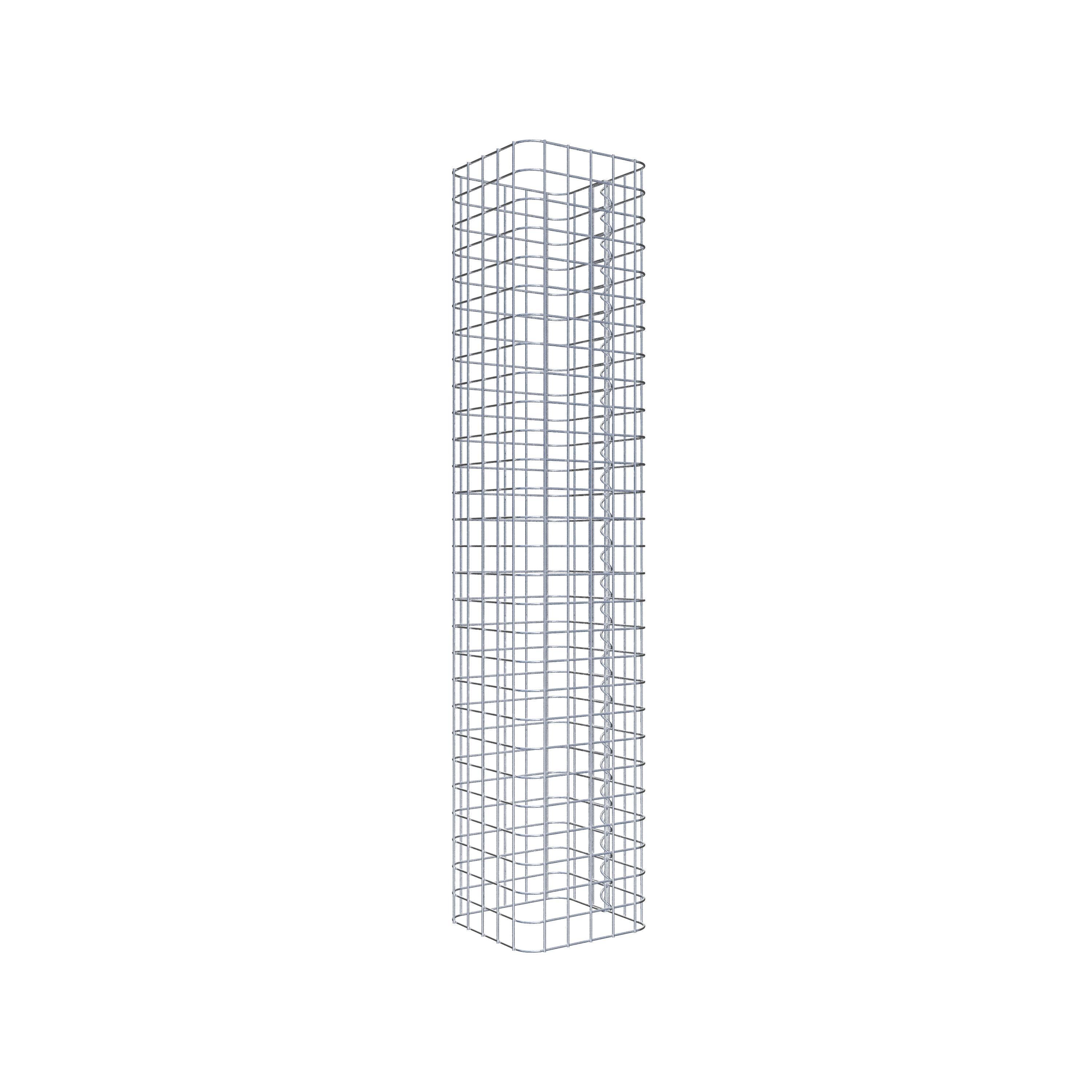 Colonne de gabion 27 x 27 cm MW 5 x 5 cm carré