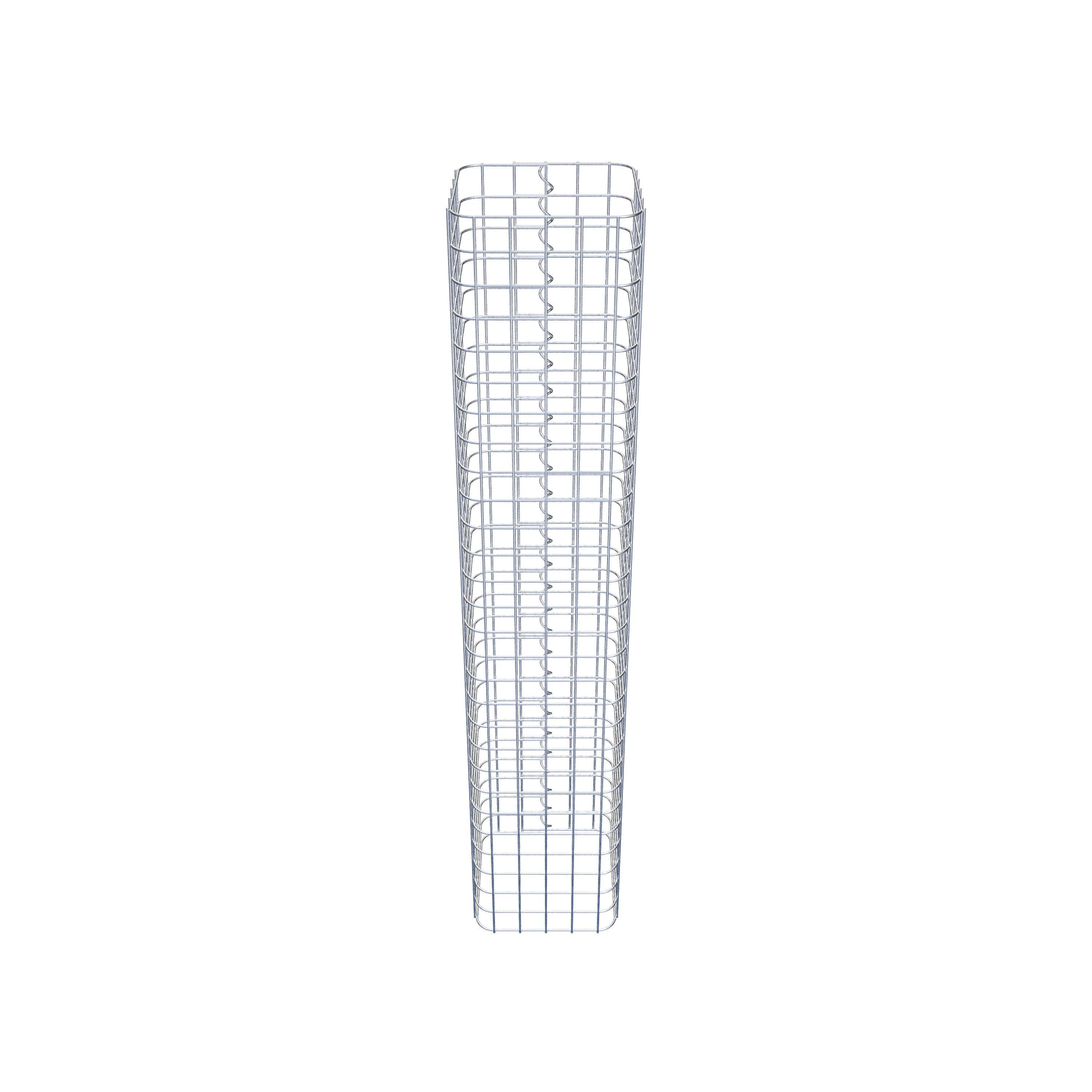 Colonne de gabion 27 x 27 cm MW 5 x 5 cm carré