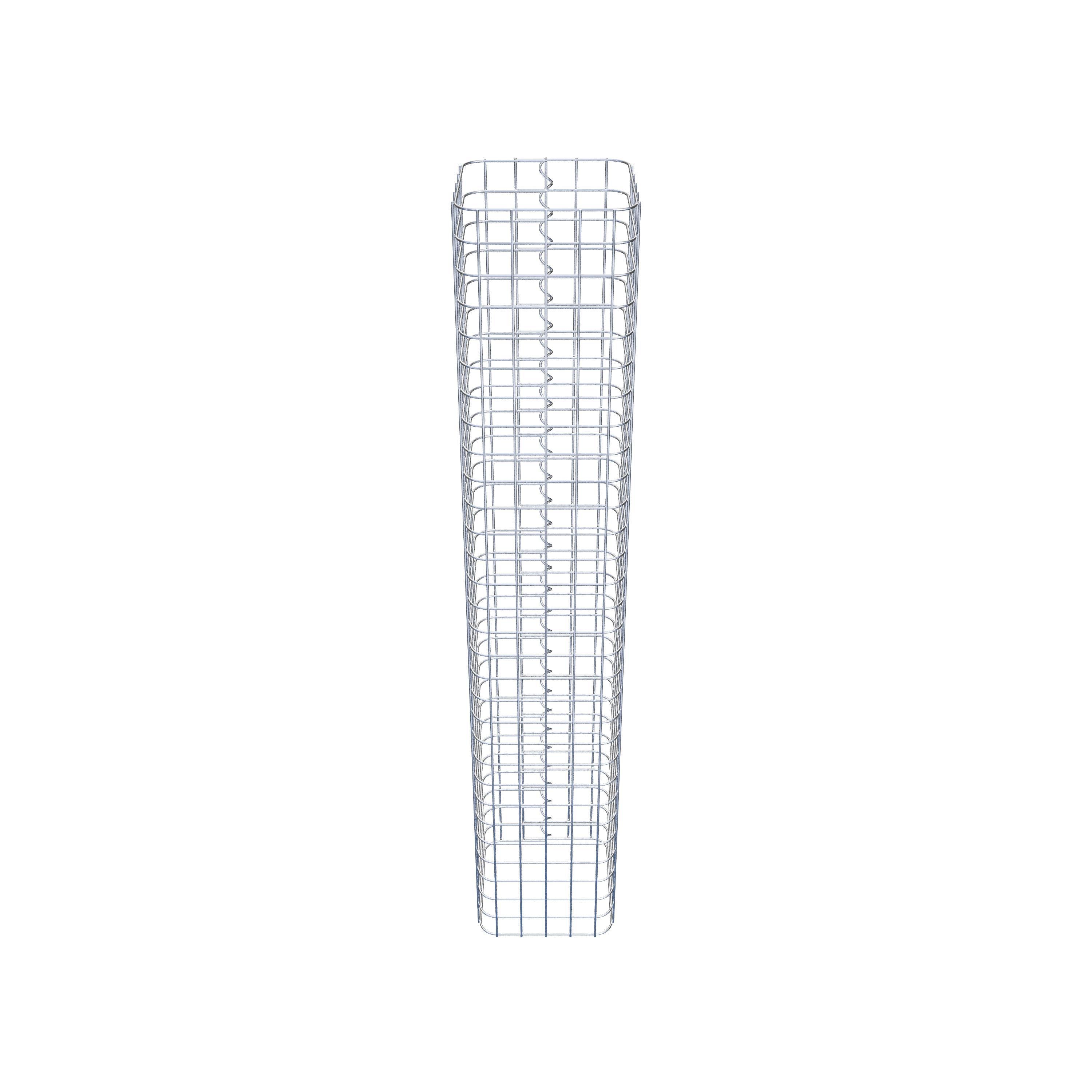 Colonne de gabion 27 x 27 cm MW 5 x 5 cm carré