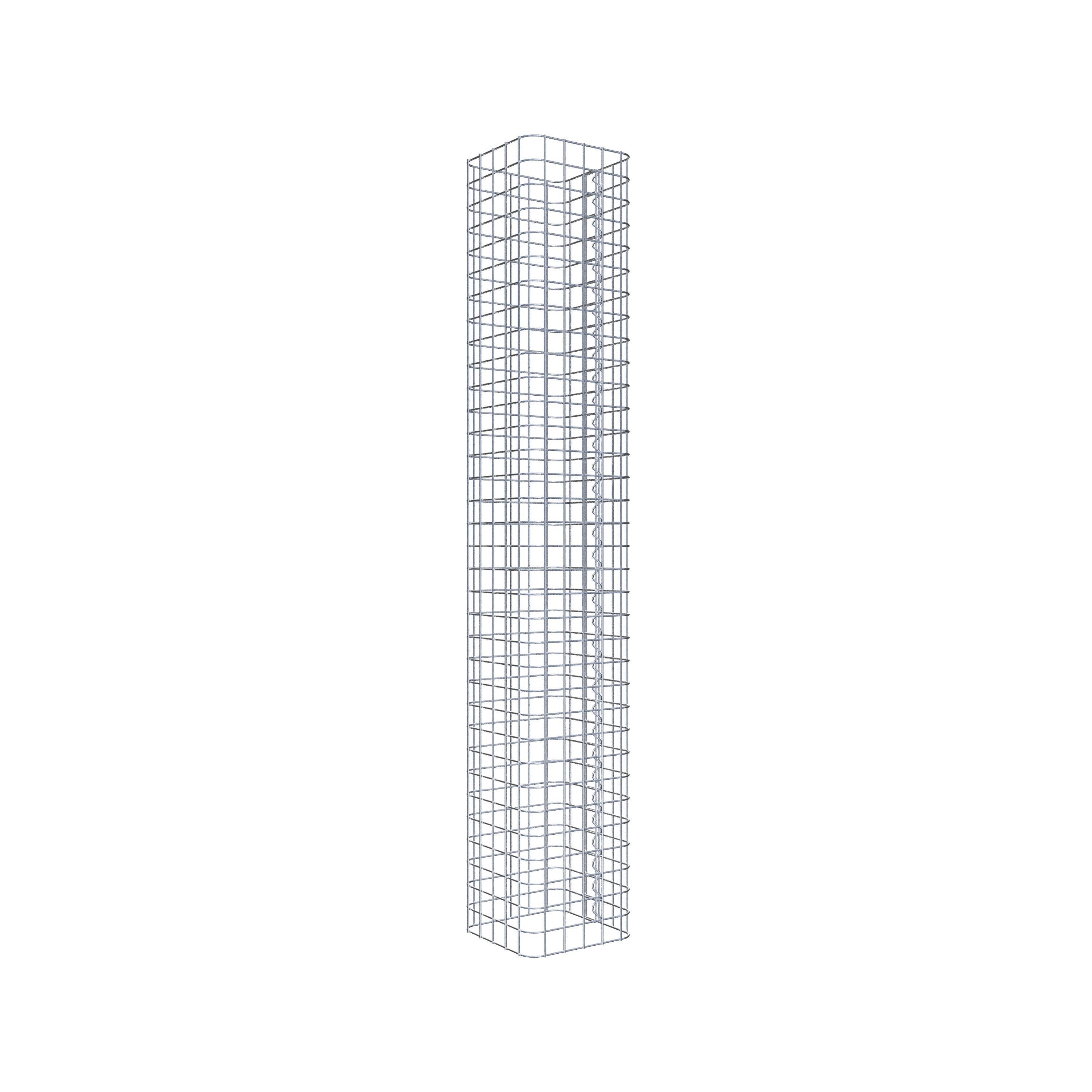 Colonne de gabion 27 x 27 cm MW 5 x 5 cm carré