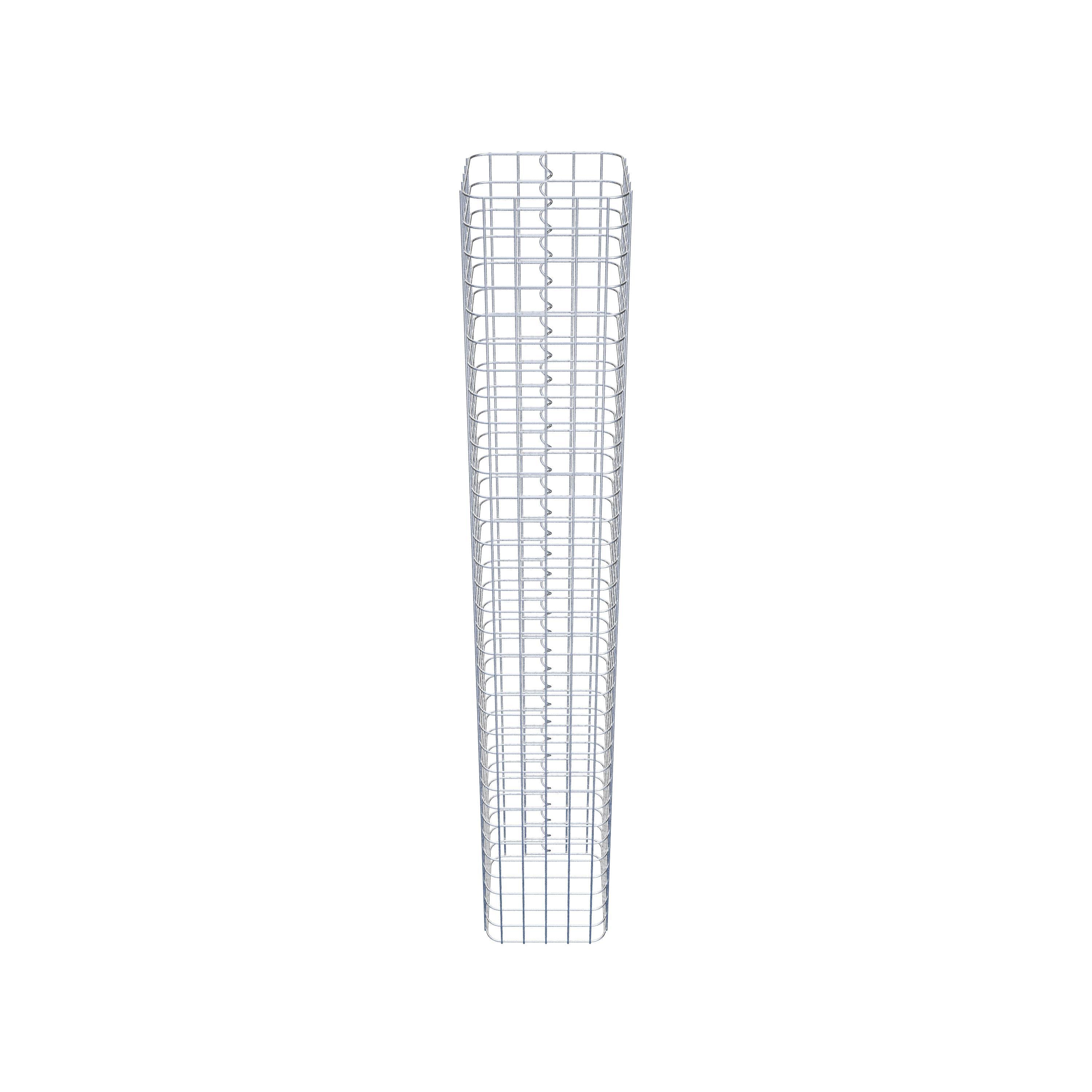 Colonne de gabion 27 x 27 cm MW 5 x 5 cm carré