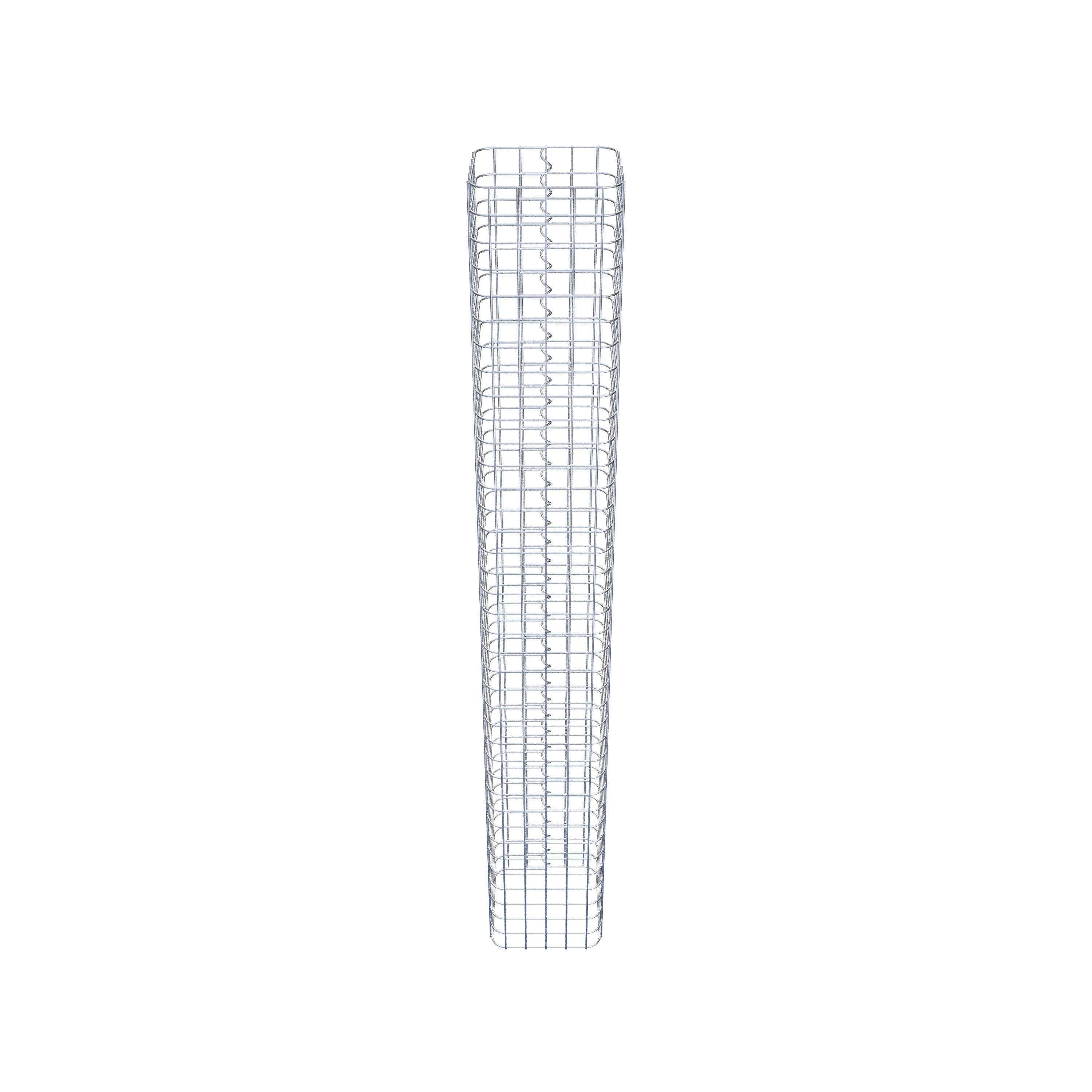Colonne de gabion 27 x 27 cm MW 5 x 5 cm carré