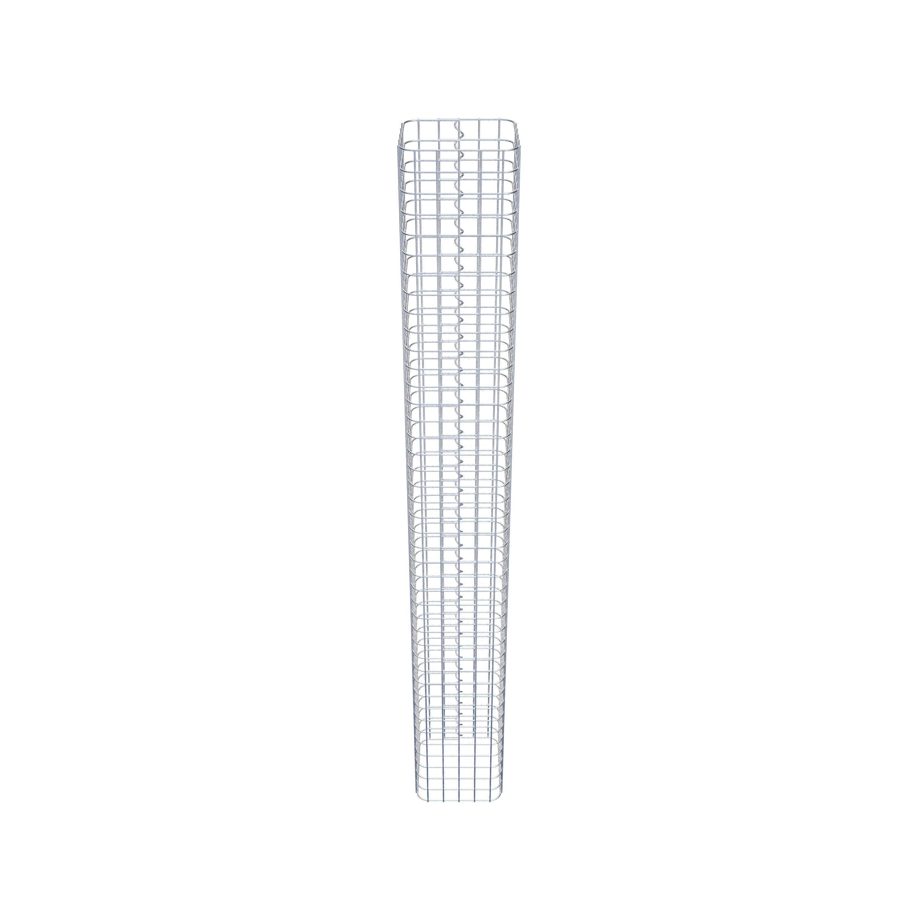 Colonne de gabion 27 x 27 cm MW 5 x 5 cm carré