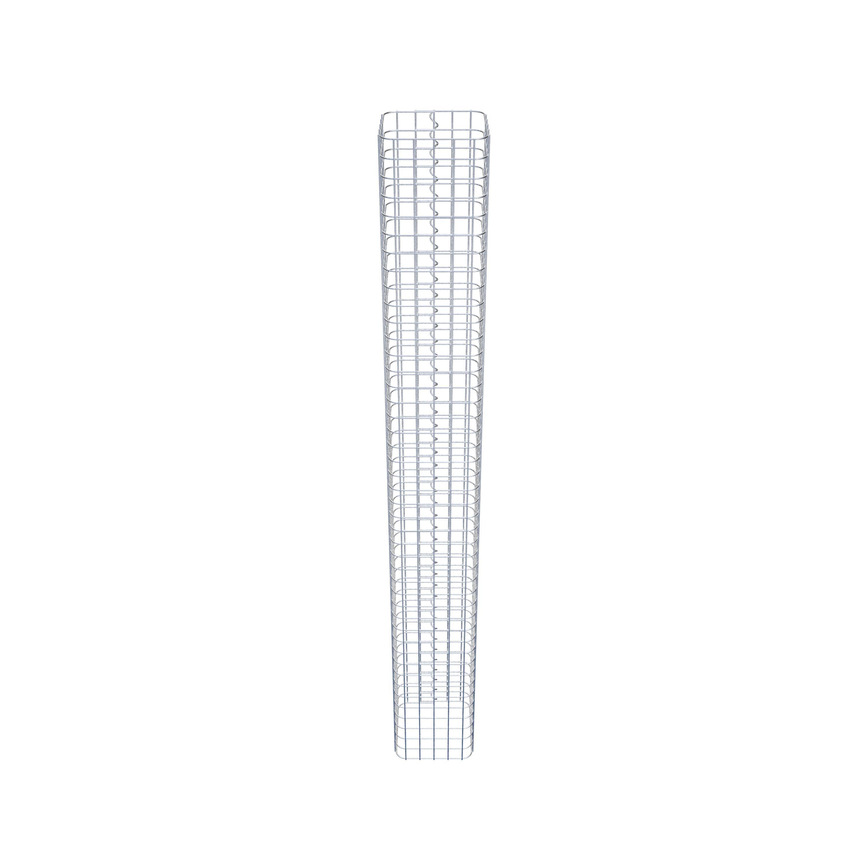 Colonne de gabion 27 x 27 cm MW 5 x 5 cm carré