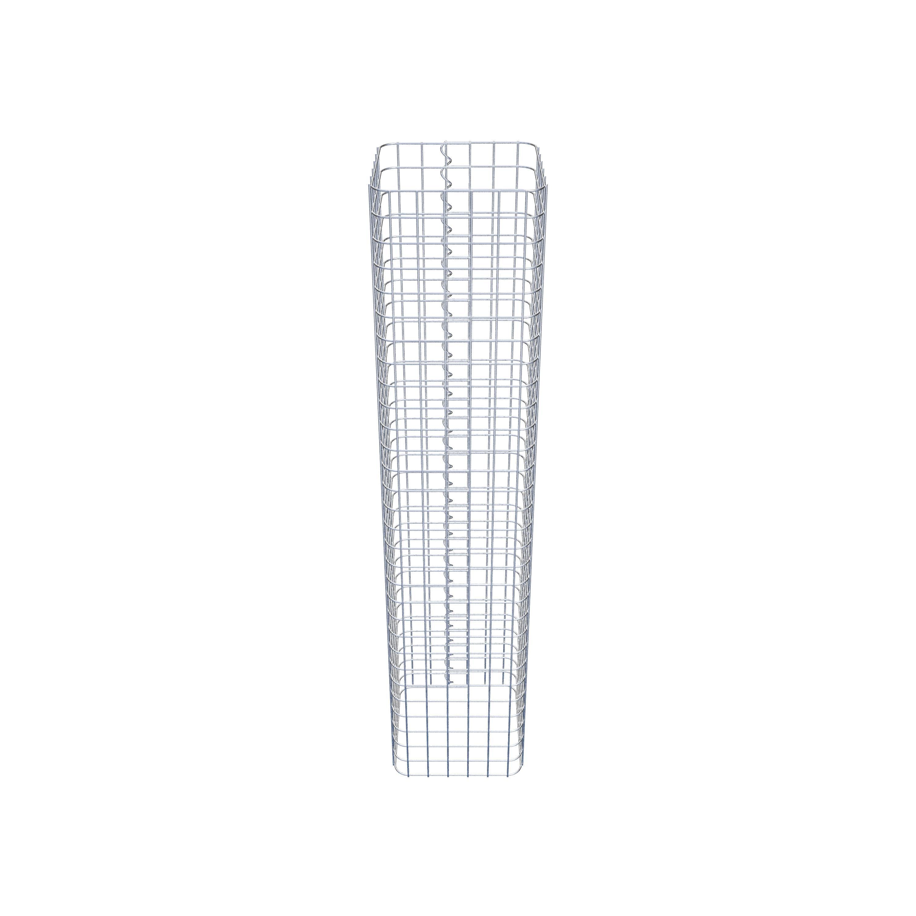 Columna de gaviones 32 x 32 cm MW 5 x 5 cm cuadrado