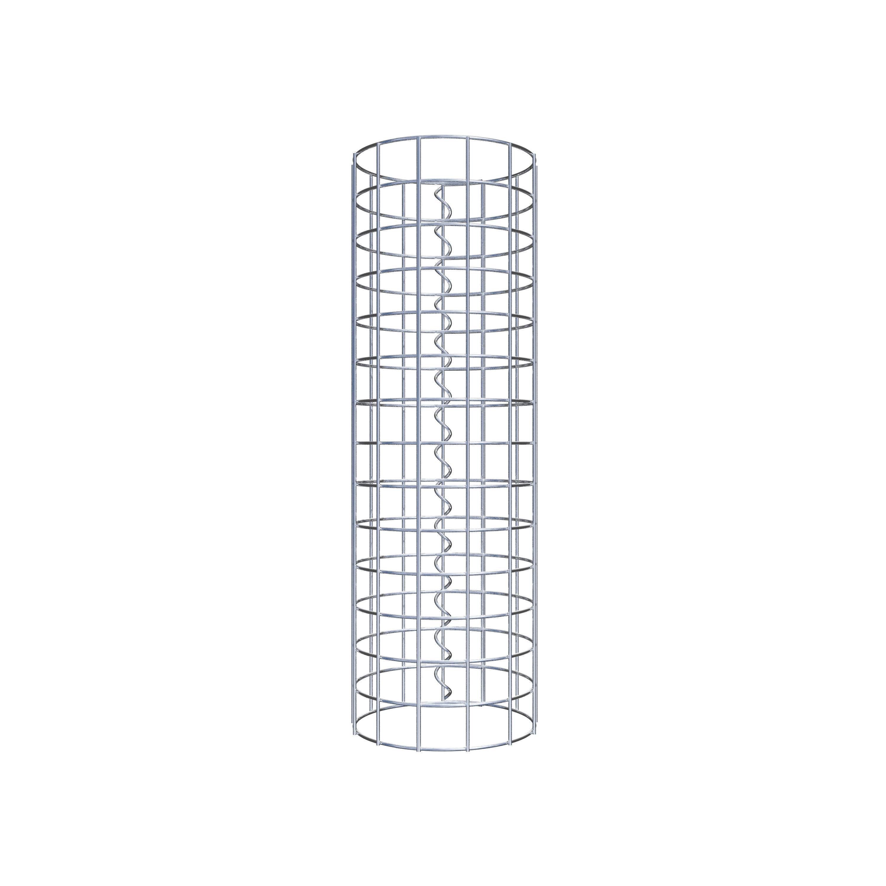 Colonna di gabbioni diametro 22 cm MW 5 x 5 cm rotonda