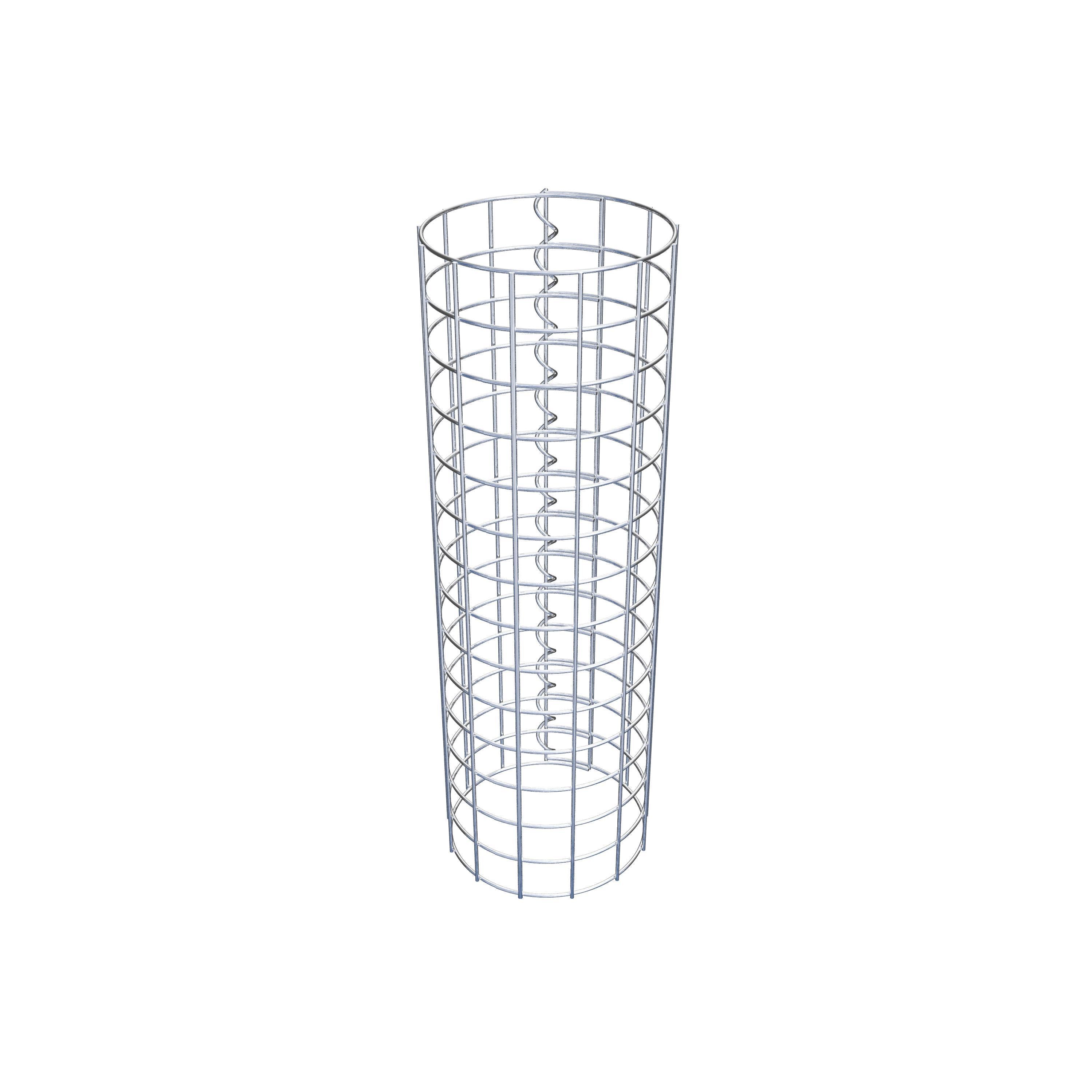 Colonna di gabbioni diametro 22 cm MW 5 x 5 cm rotonda