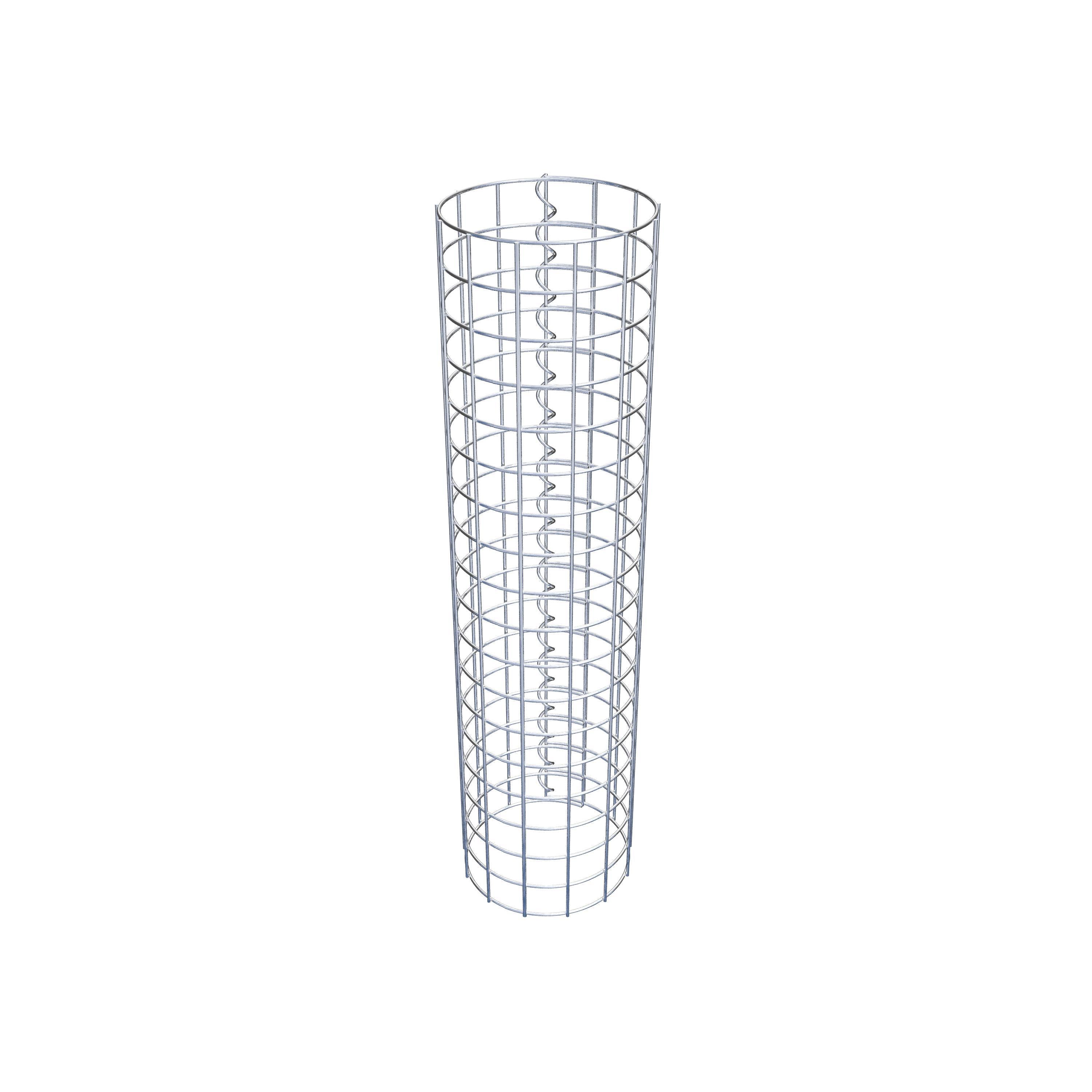 Colonna di gabbioni diametro 22 cm MW 5 x 5 cm rotonda