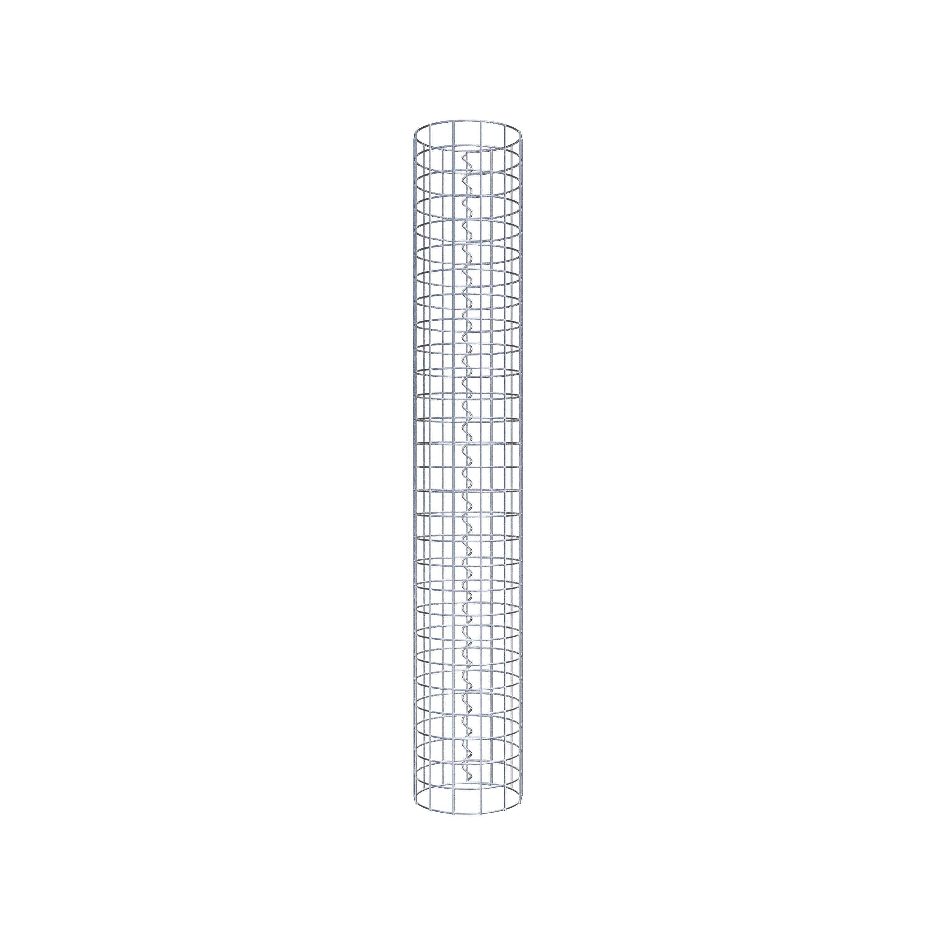 Colonna di gabbioni diametro 22 cm MW 5 x 5 cm rotonda