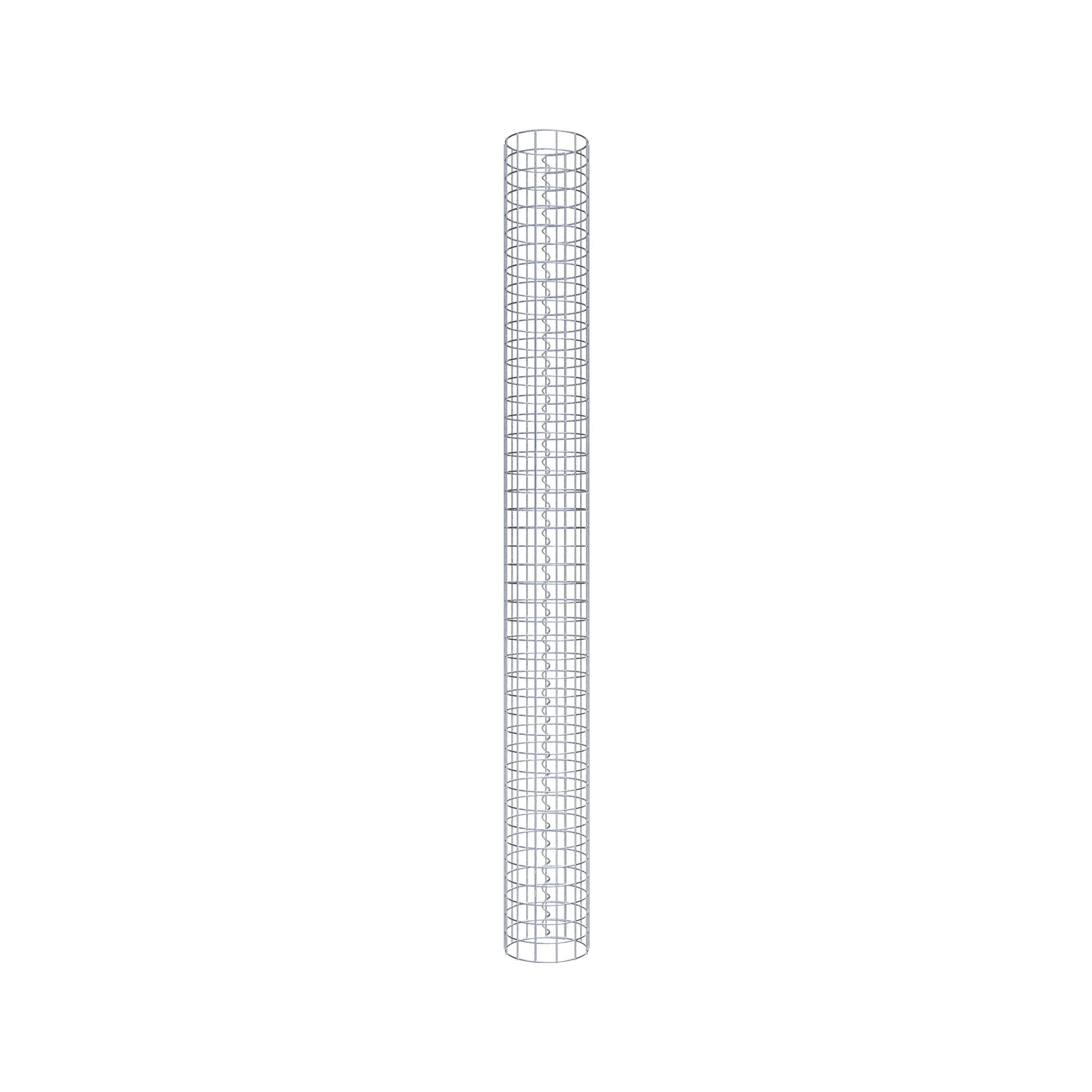 Colonna di gabbioni diametro 22 cm MW 5 x 5 cm rotonda